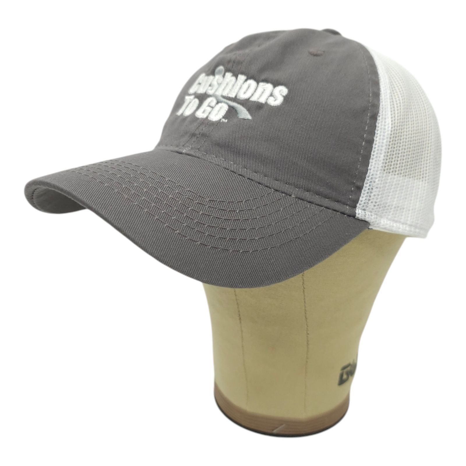Other Cushions To Go Mesh Strapback Cap Embroidered Logo Trucker Size ONE SIZE - 2 Thumbnail