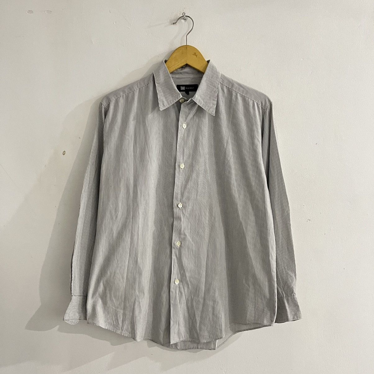 Issey Miyake Issey Miyake - Striped Longsleeve Button Up Size US L / EU 52-54 / 3 - 1 Thumbnail