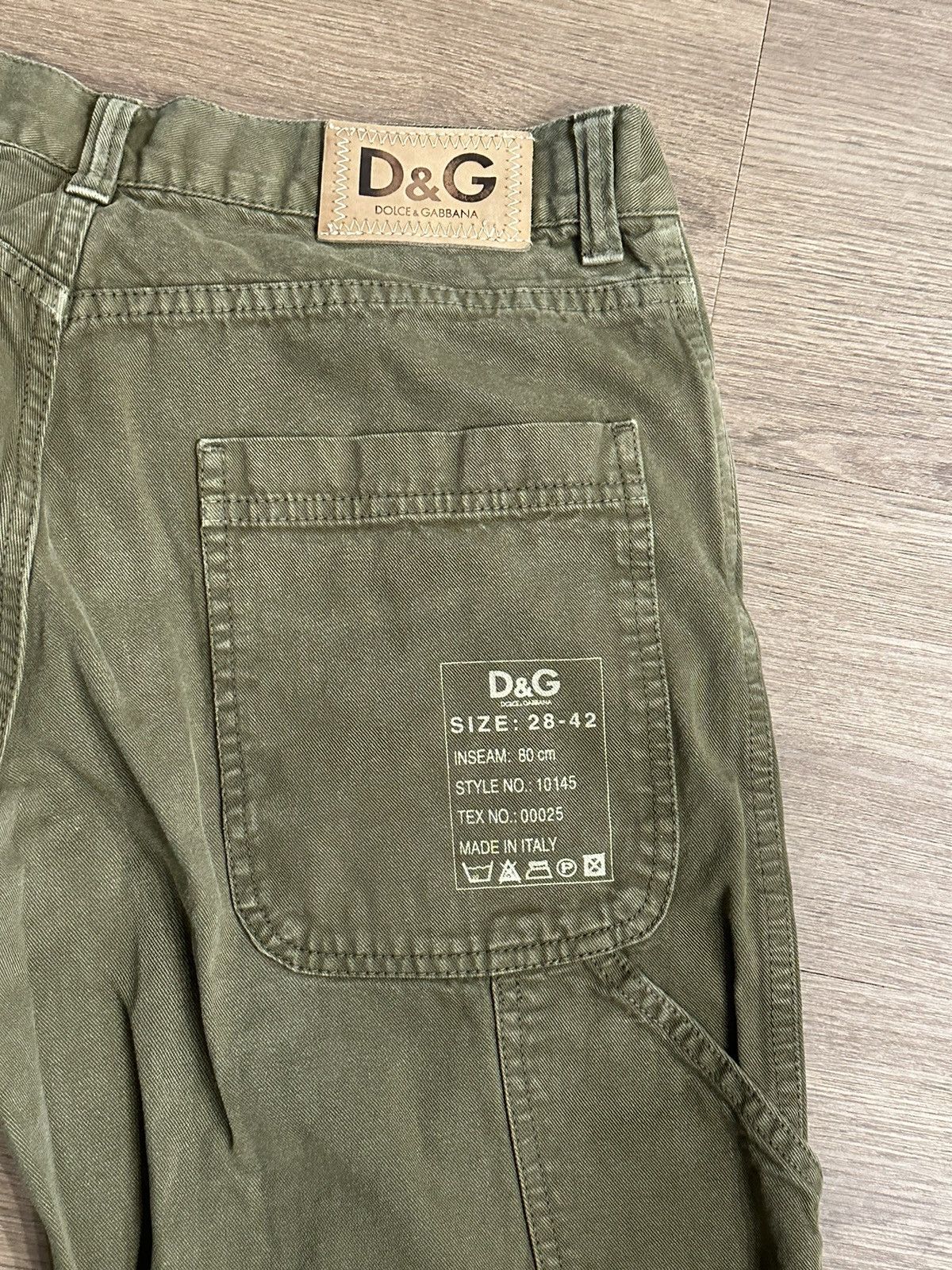 Dolce & Gabbana Dolce & Gabbana Cargo Wide Leg Pants 34 Size US 34 / EU 50 - 3 Thumbnail
