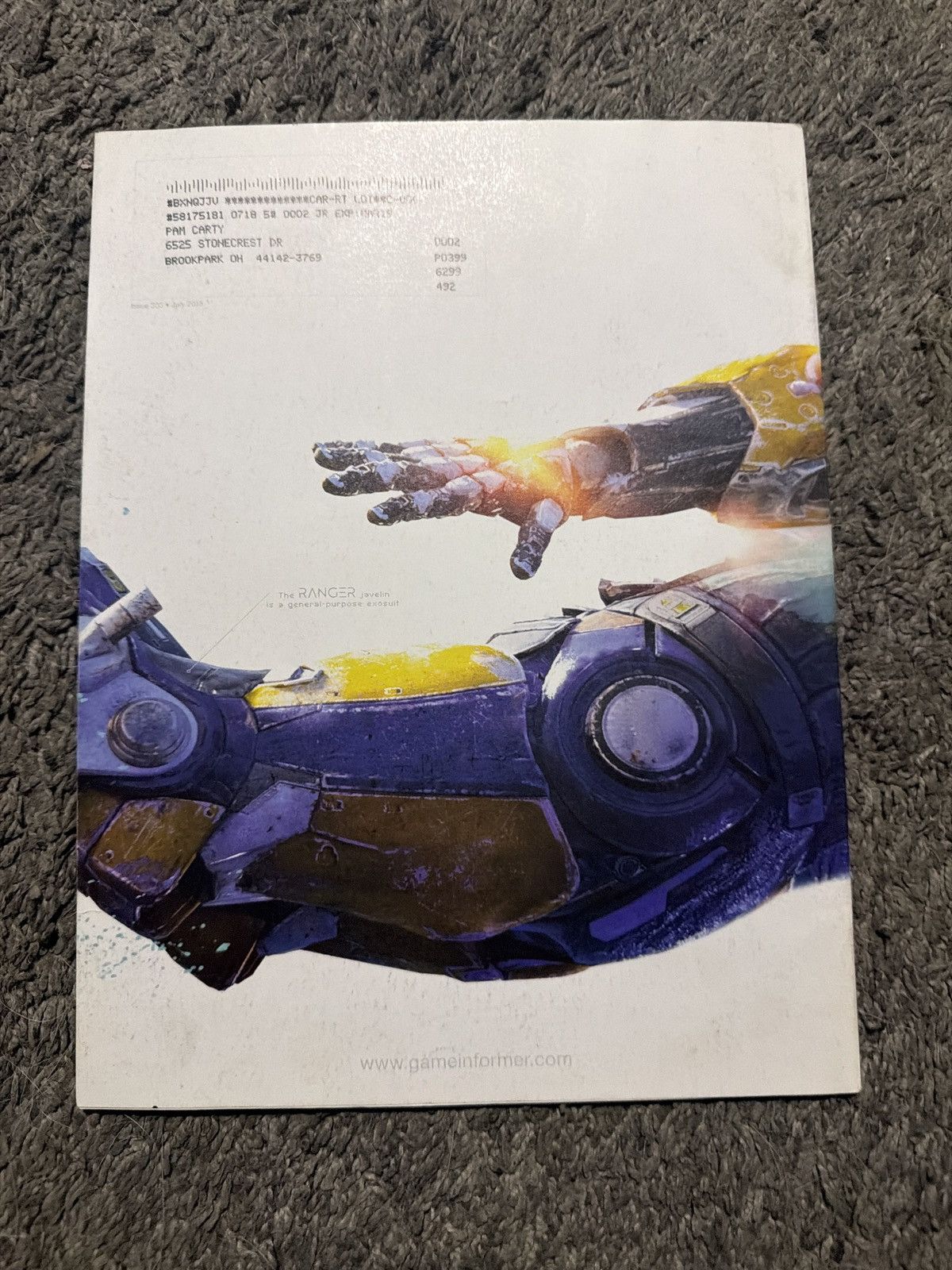 Hypebeast 2018 Game Informer Volume XXVIII Number 7 Issue 303 Size ONE SIZE - 2 Thumbnail