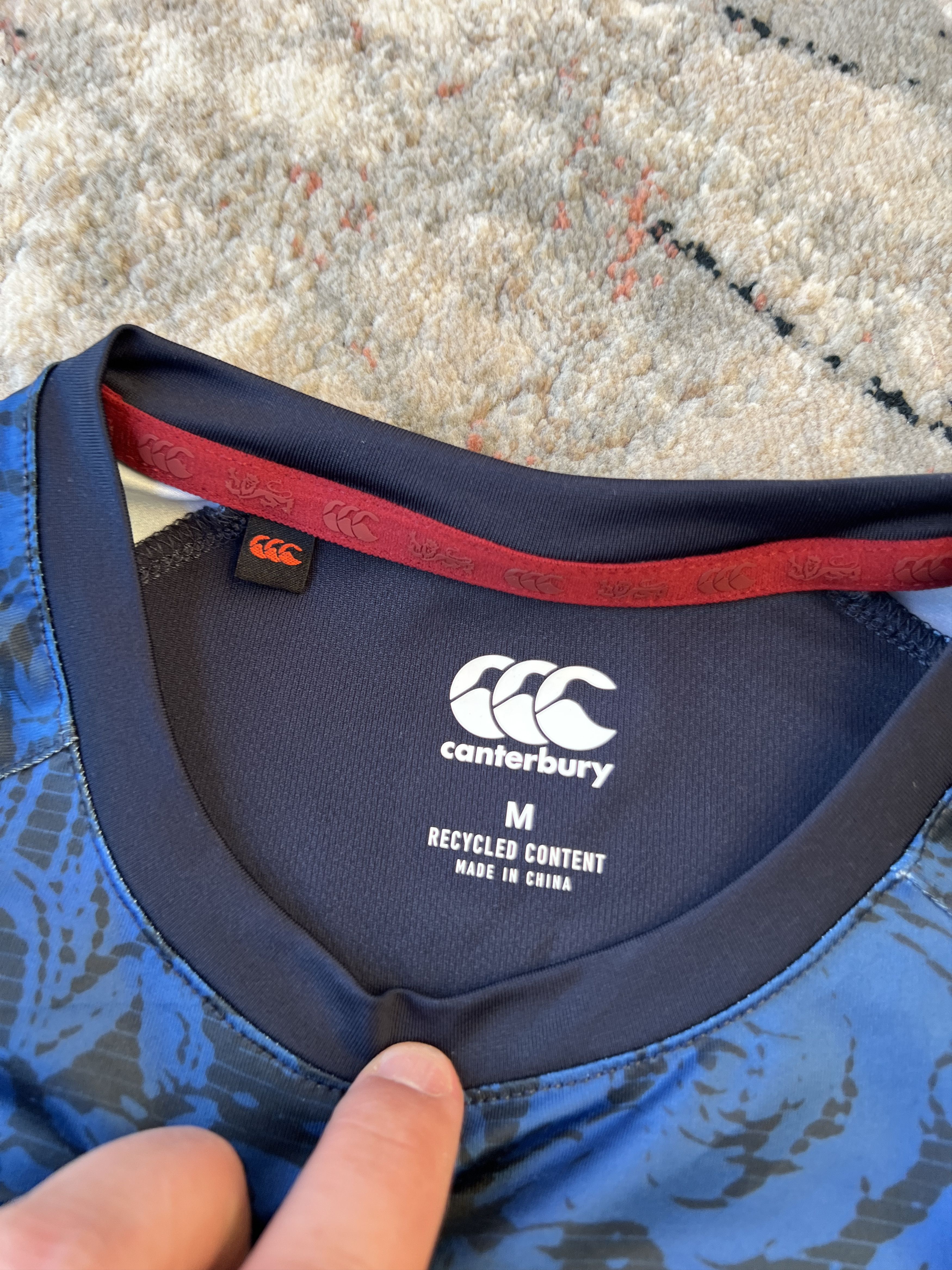 Canterbury of New Zealand Canterbury British & Irish Lions Jersey Size US M / EU 48-50 / 2 - 4 Thumbnail