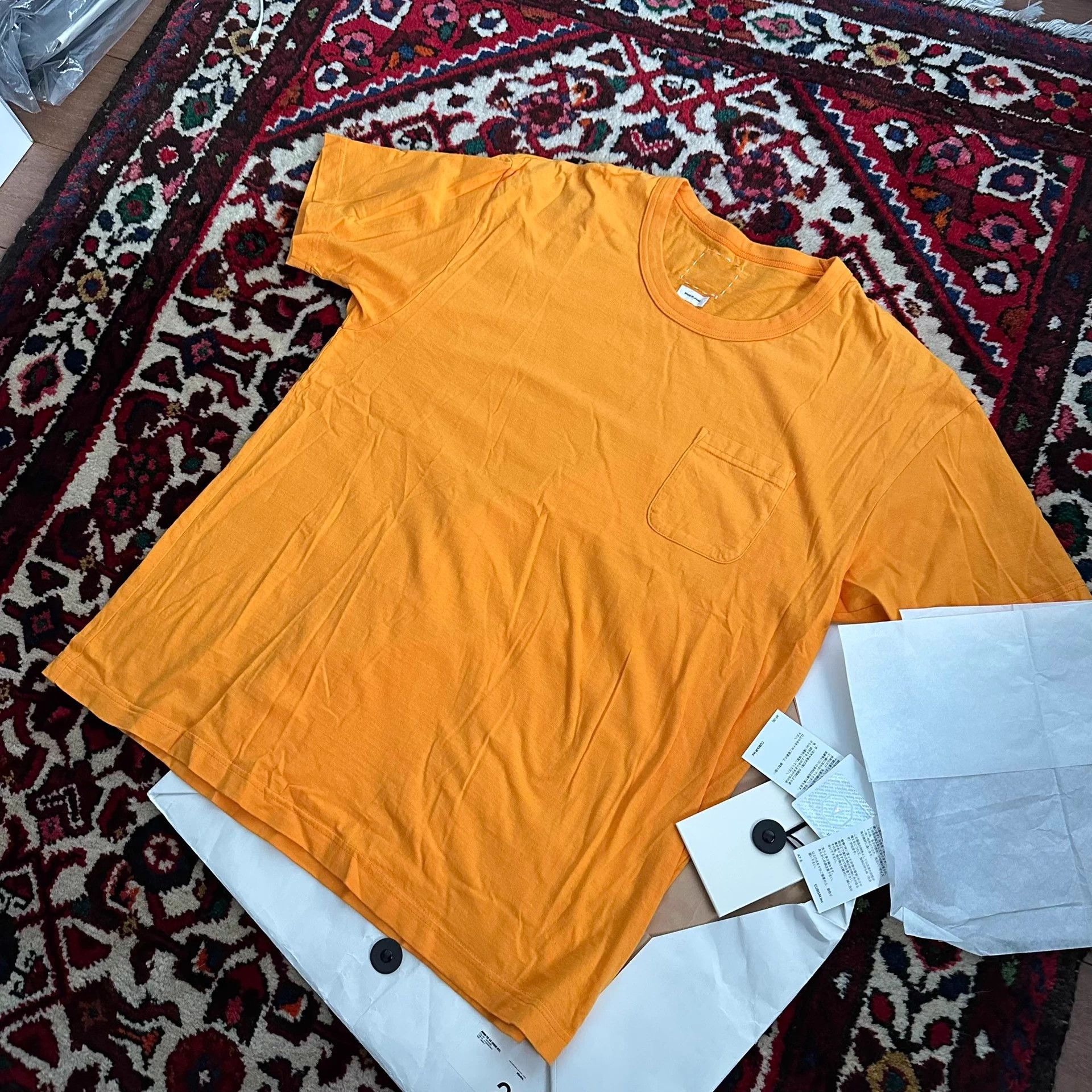 Visvim VISVIM JUMBO TEE Size 2 Natural Grass-dyed Size US M / EU 48-50 / 2 - 4 Thumbnail