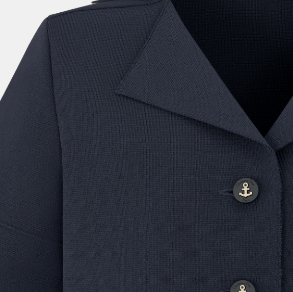 Dior o1w1db11225 454V11 Jacket in Blue Size XS / US 0-2 / IT 36-38 - 3 Thumbnail