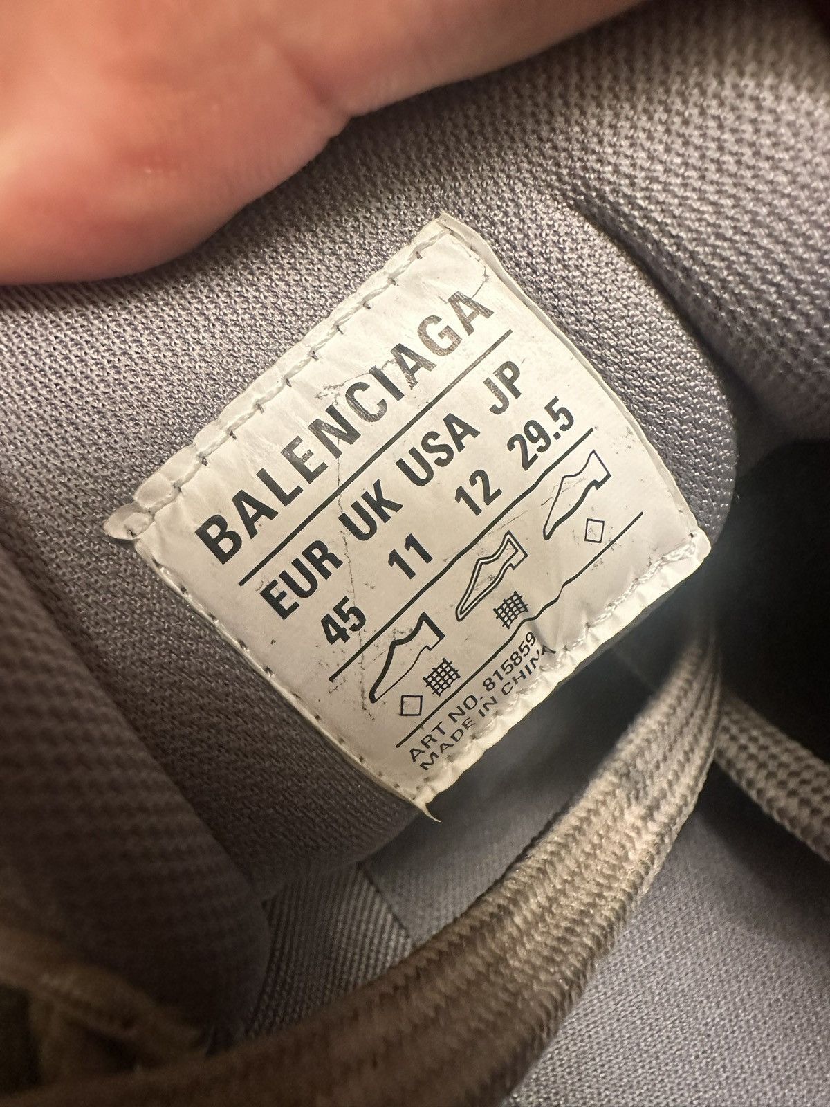 Balenciaga Balenciaga Mens 6XL Sneaker Size US 12 / EU 45 - 4 Thumbnail