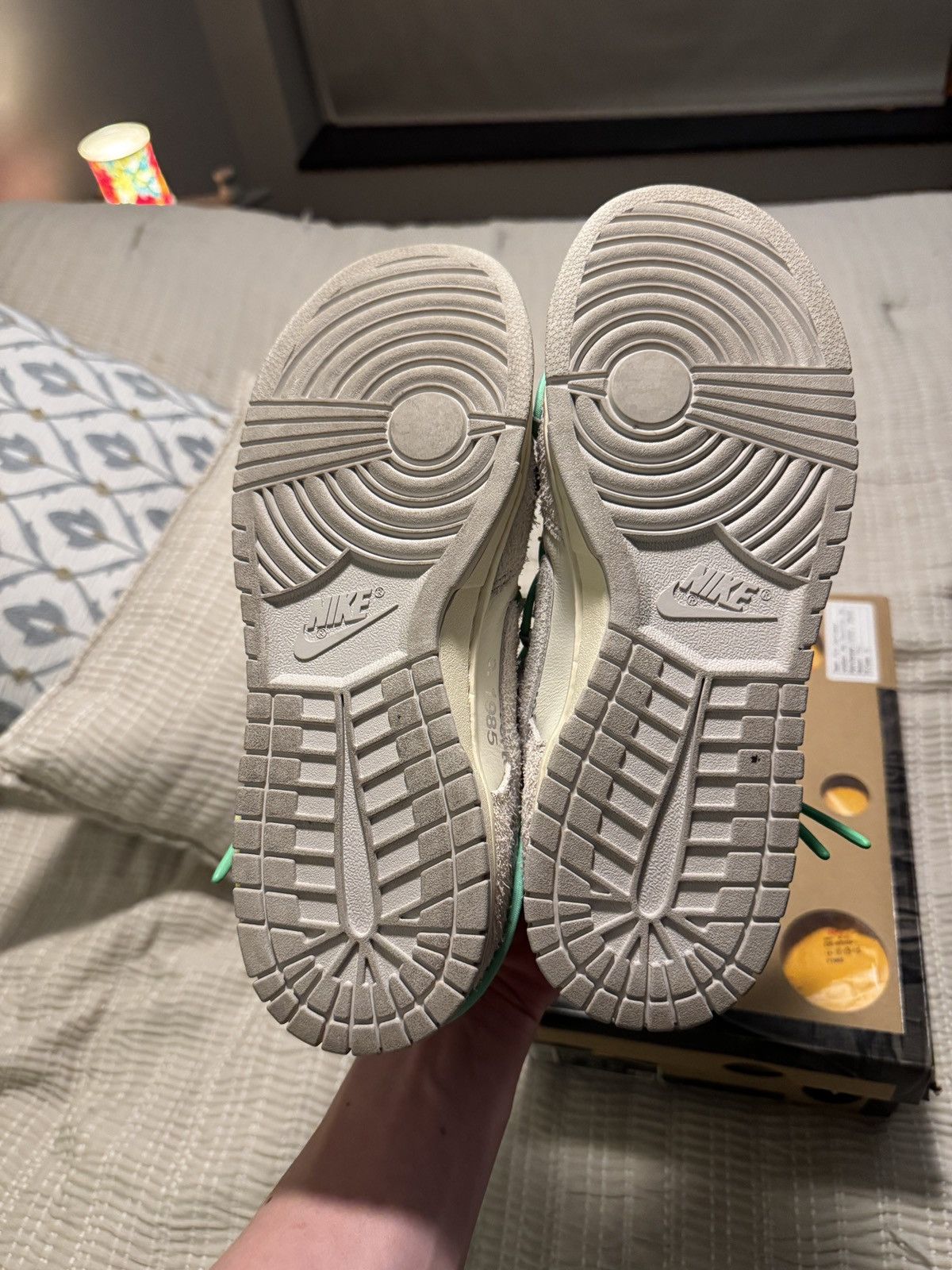 Nike × Off-White Nike Off White Dunk Lot 14 Size US 9.5 / EU 42-43 - 5 Thumbnail