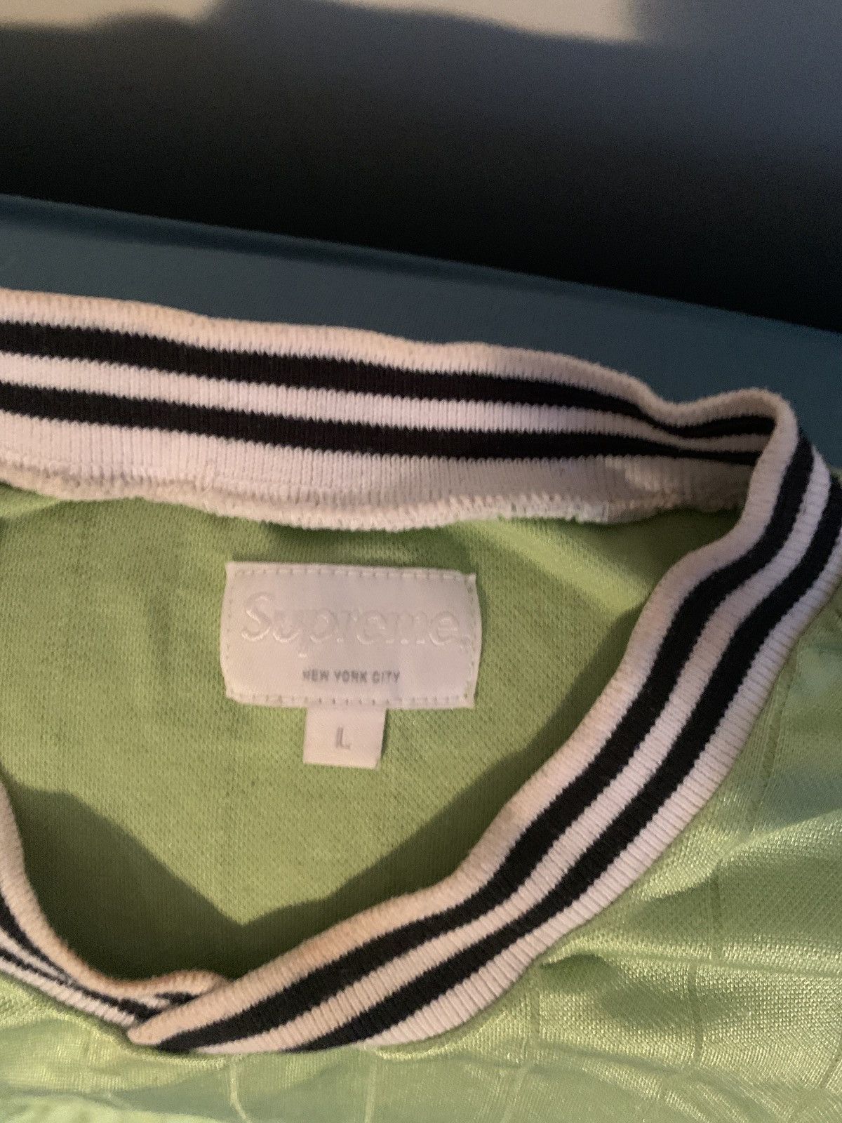Supreme Supreme arabic soccer jersey Size US L / EU 52-54 / 3 - 3 Thumbnail