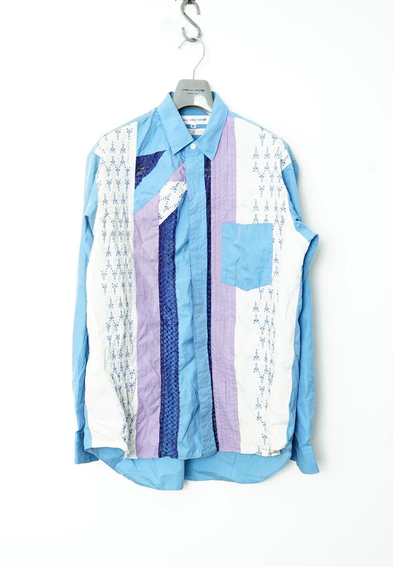 Comme des Garcons Comme des Garçons Patchwork Shirt Size US M / EU 48-50 / 2 - 1 Thumbnail