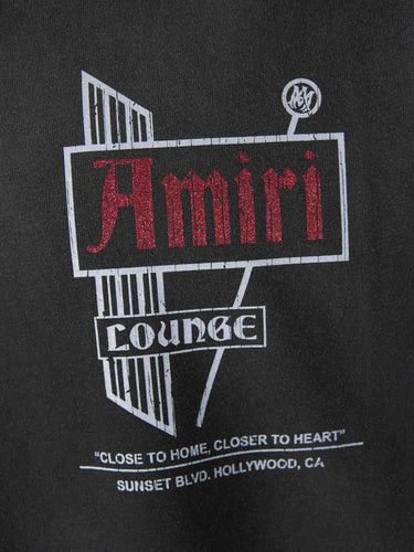 Amiri o1s1wg110326 Vintage Lounge T-Shirt in Black Size US XL / EU 56 / 4 - 5 Thumbnail