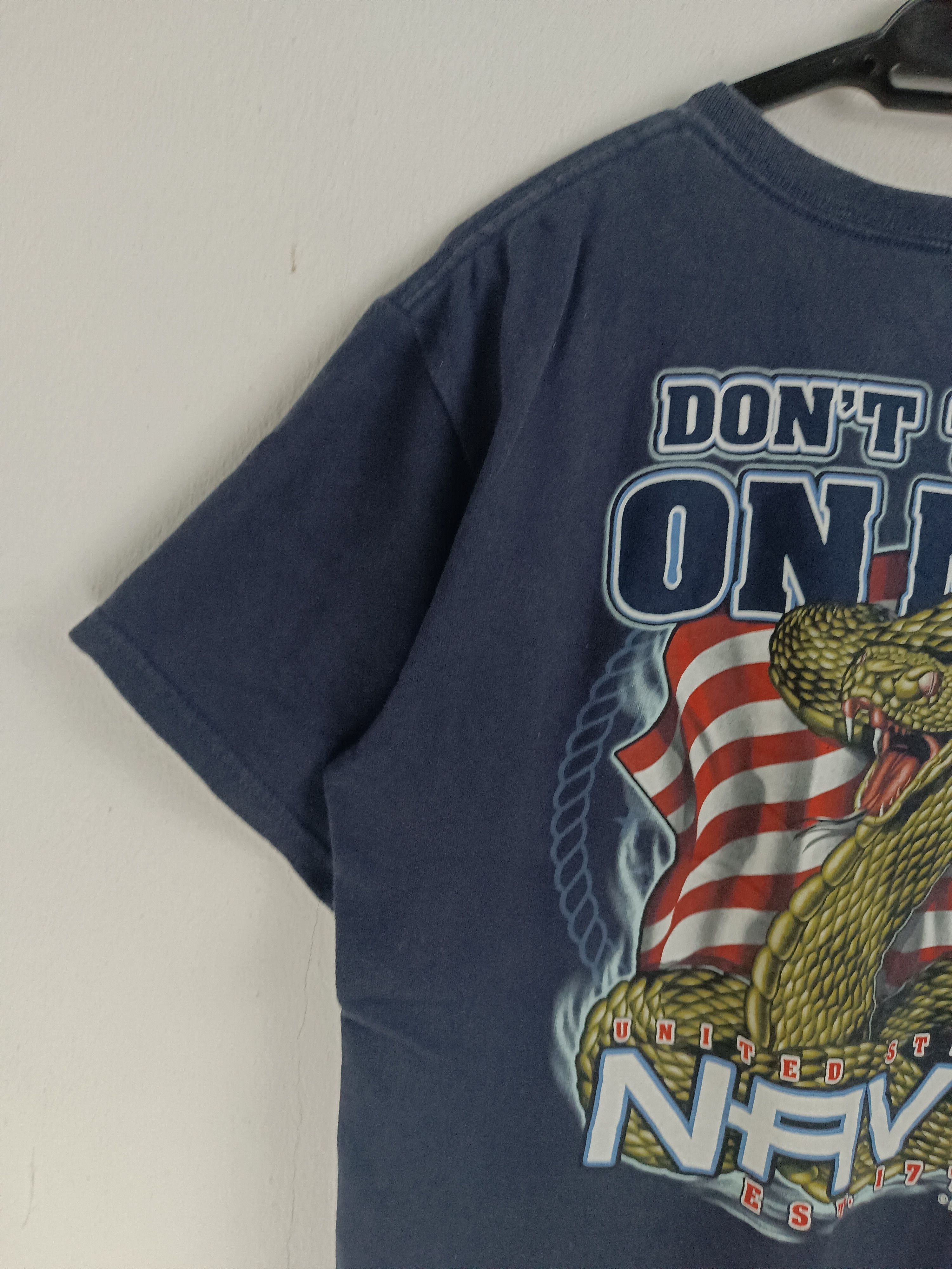 Vintage VINTAGE NAVY DON'T TREAD ON ME MARINE CORP USA Size US M / EU 48-50 / 2 - 13 Thumbnail