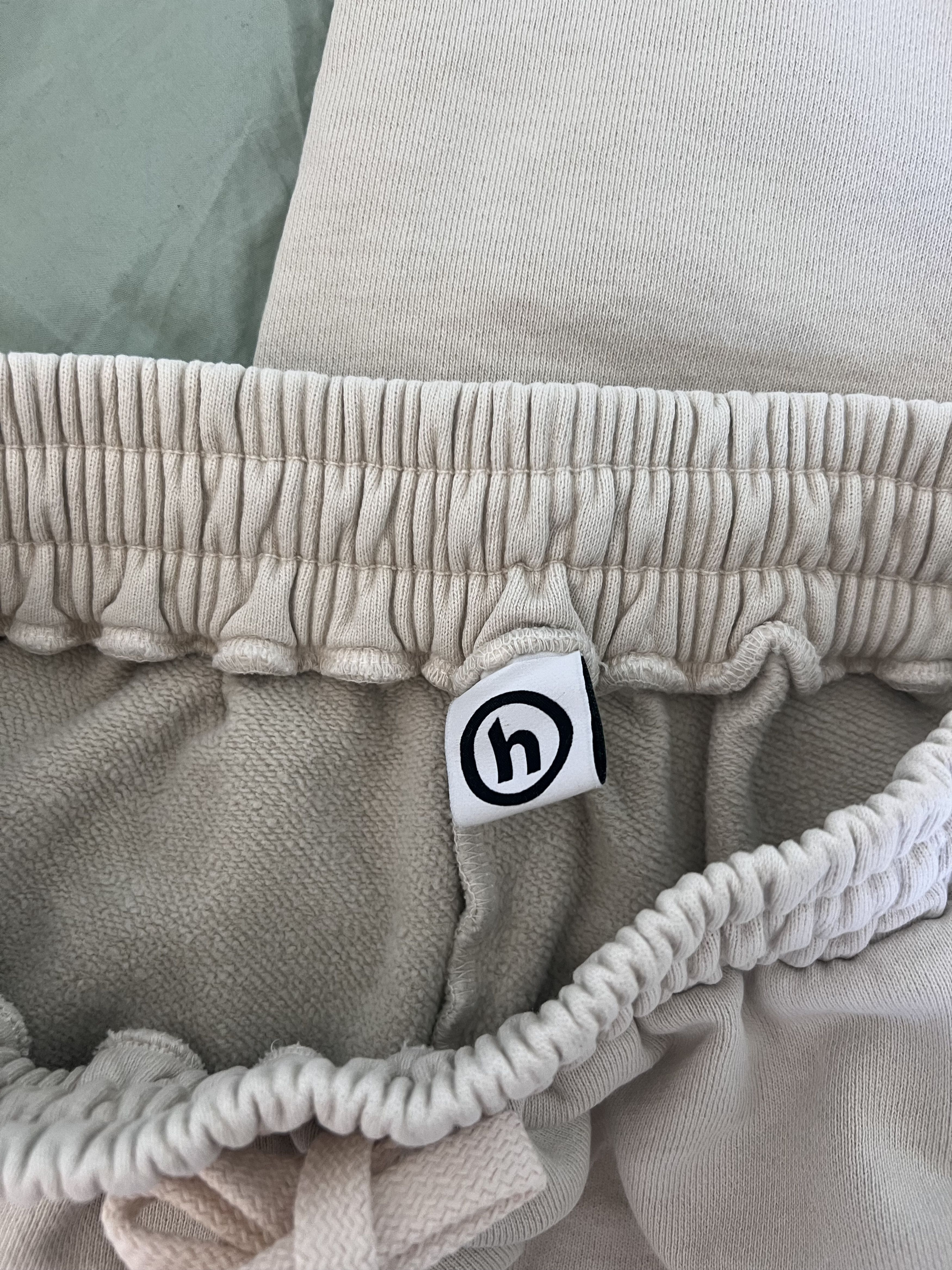 HIDDEN Hidden NY Applique Wide Leg Sweatpants in Natural Size US 30 / EU 46 - 7 Thumbnail