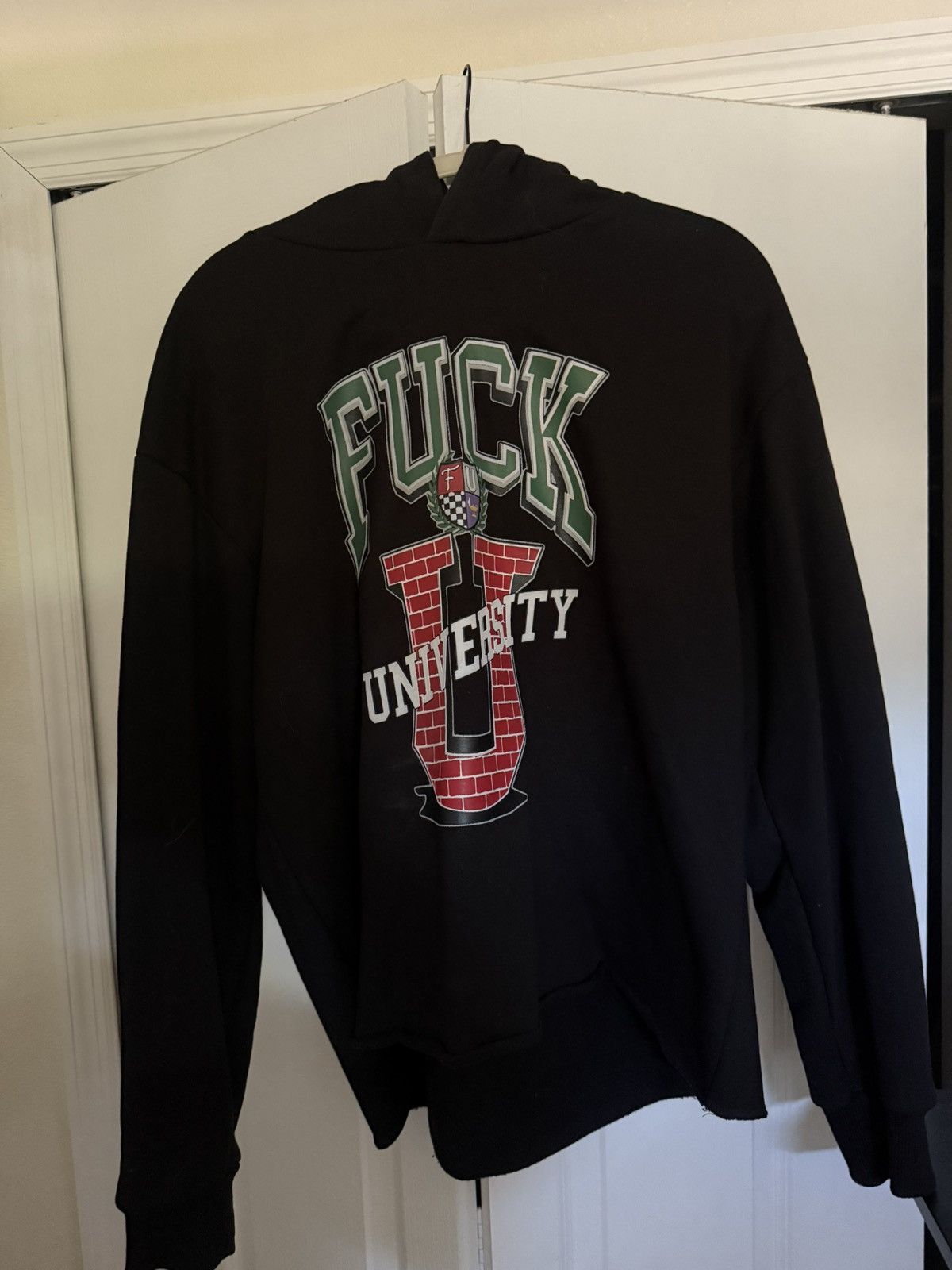 Other Fuck You University Cropped Hoodie Size US L / EU 52-54 / 3 - 1 Thumbnail