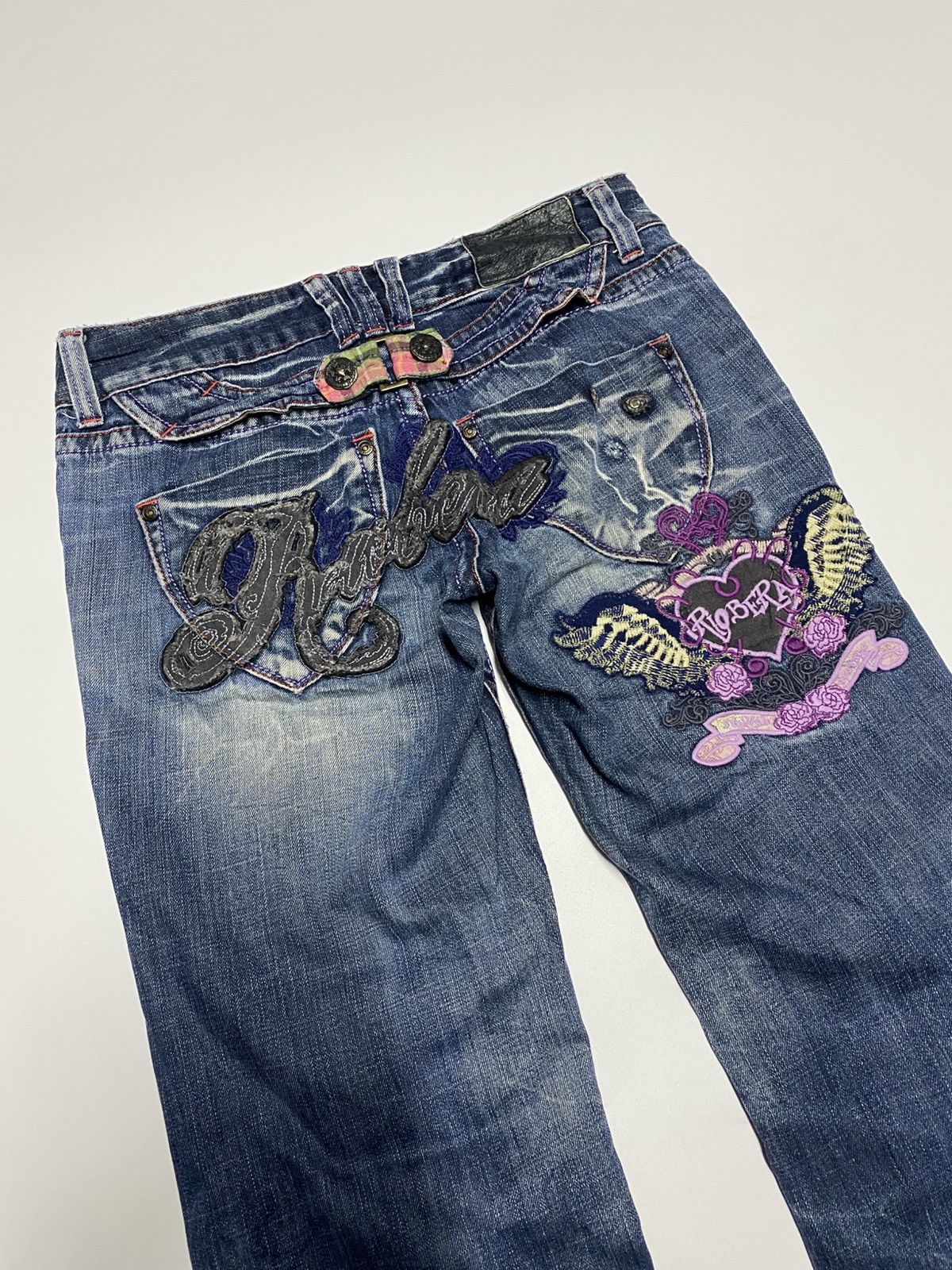 Denime RIOBERA JEANS JAPAN BRAND Size 30" / US 8 / IT 44 - 3 Thumbnail