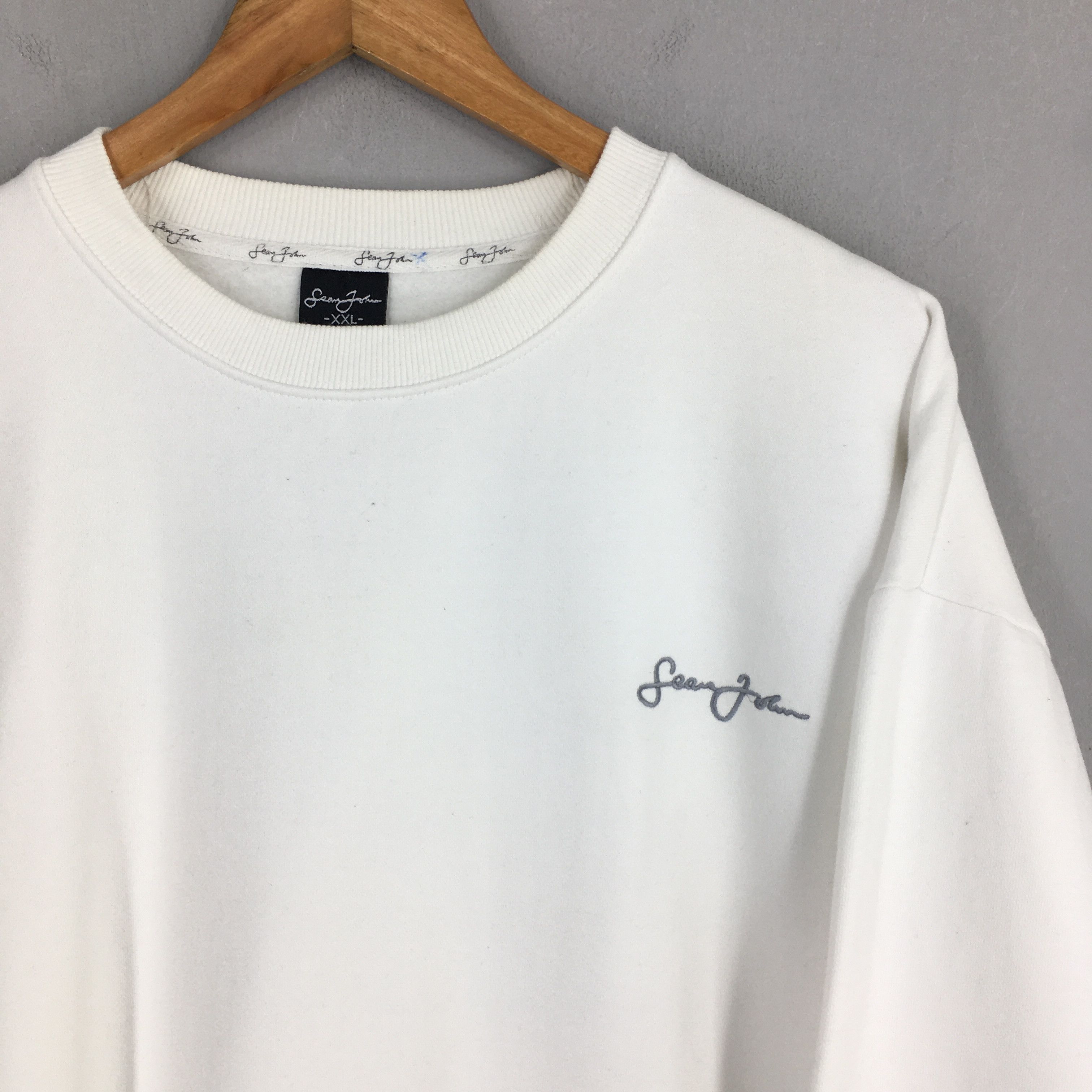Rap Tees Vintage 90s Sean John Pullover Crewneck XXLarge Size US XXL / EU 58 / 5 - 2 Thumbnail