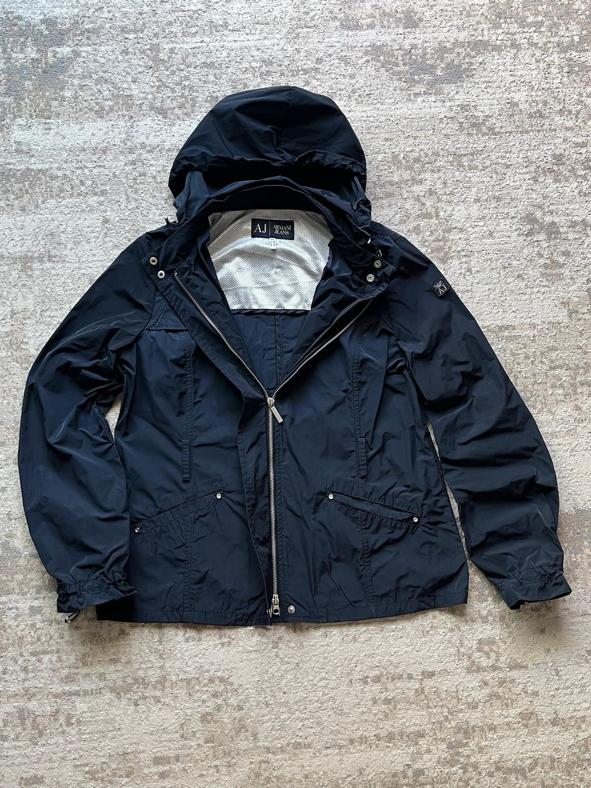 Emporio Armani Armani Jeans Jacket Sz 10 / M / 46 2010s Windbreaker Size M / US 6-8 / IT 42-44 - 20 Thumbnail