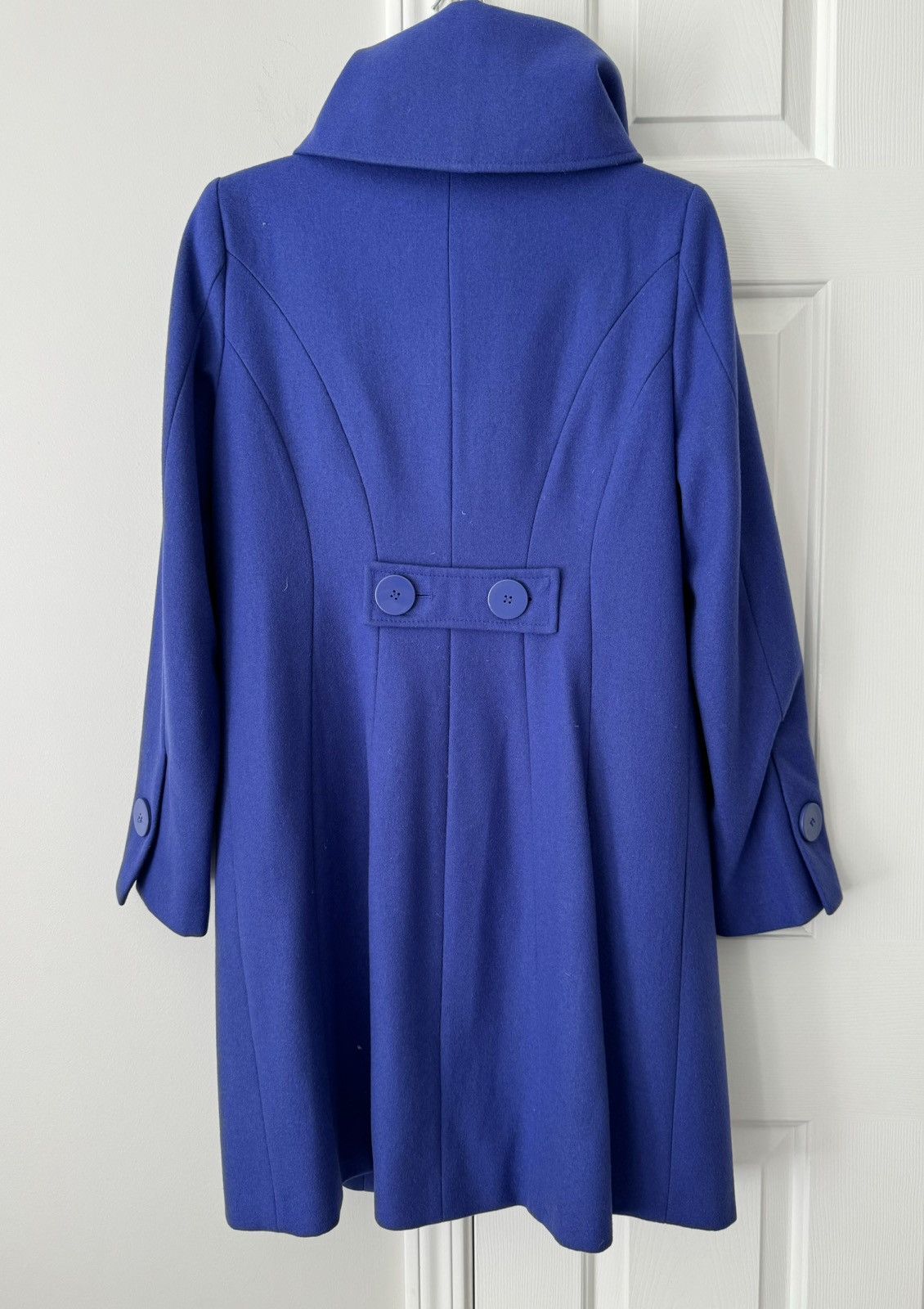 Other New York & Company Wool Blend Trench Style Coat, Size 6 Size M / US 6-8 / IT 42-44 - 2 Thumbnail