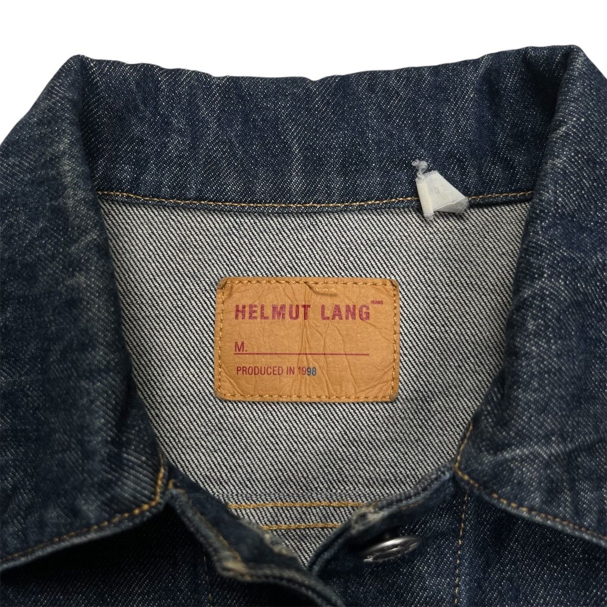 Helmut Lang AW 1998 Helmut Lang Classic 2-Pocket Denim Jacket Size US S / EU 44-46 / 1 - 7 Thumbnail