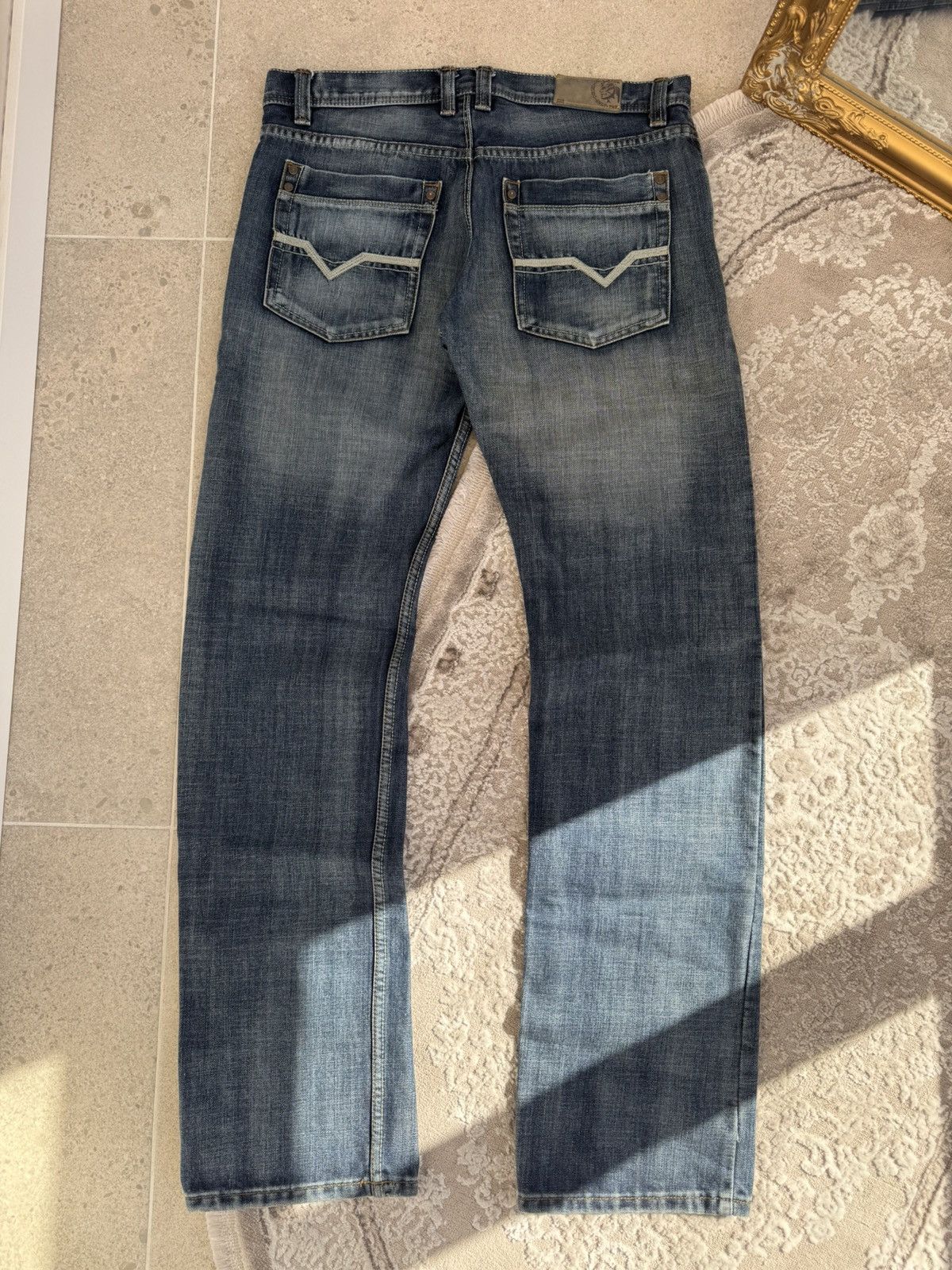 Diesel Crazy Flared Vntg Diesel Jeans Japanese Faded Bootcut Denim Size US 32 / EU 48 - 1 Thumbnail