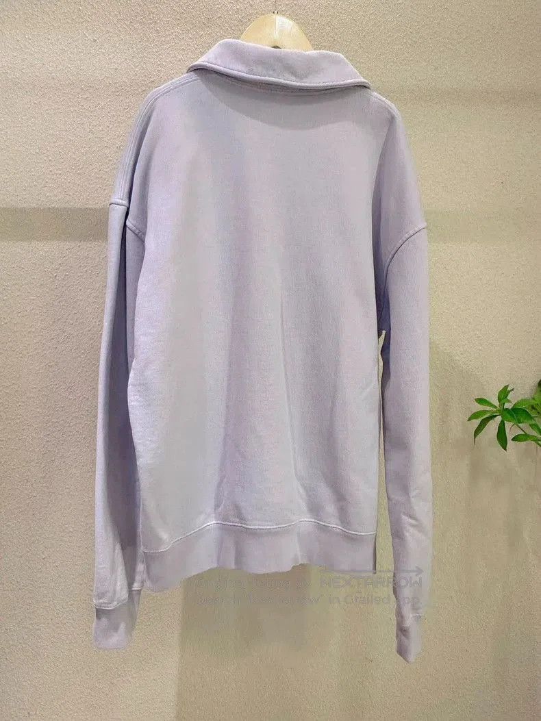 Dior Dior Logo Embroidered Purple Half-Zip Sweatshirt. Size US M / EU 48-50 / 2 - 2 Thumbnail
