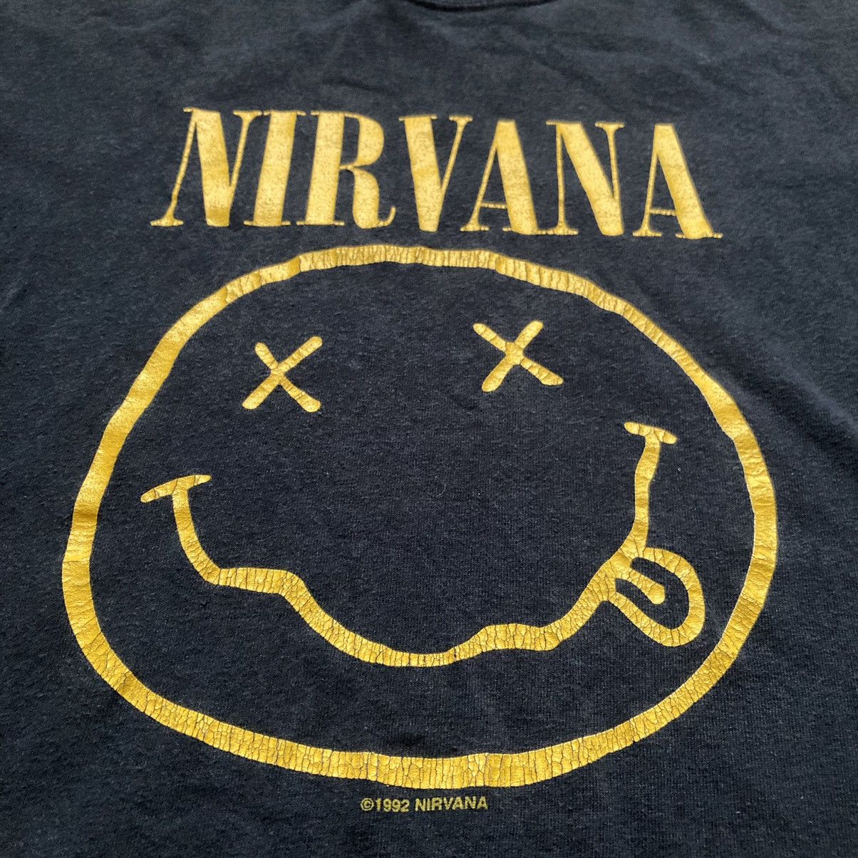 Hysteric Glamour × Nirvana × Vintage Vintage Nirvana band T-shirt 1992 Size US M / EU 48-50 / 2 - 2 Thumbnail