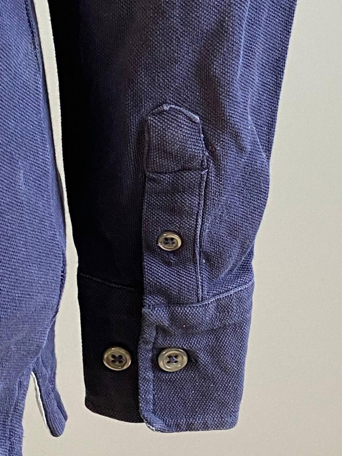Designer Hackett London Blue #1 Elbow Patches Polo Shirt Size XS Size US XS / EU 42 / 0 - 11 Thumbnail