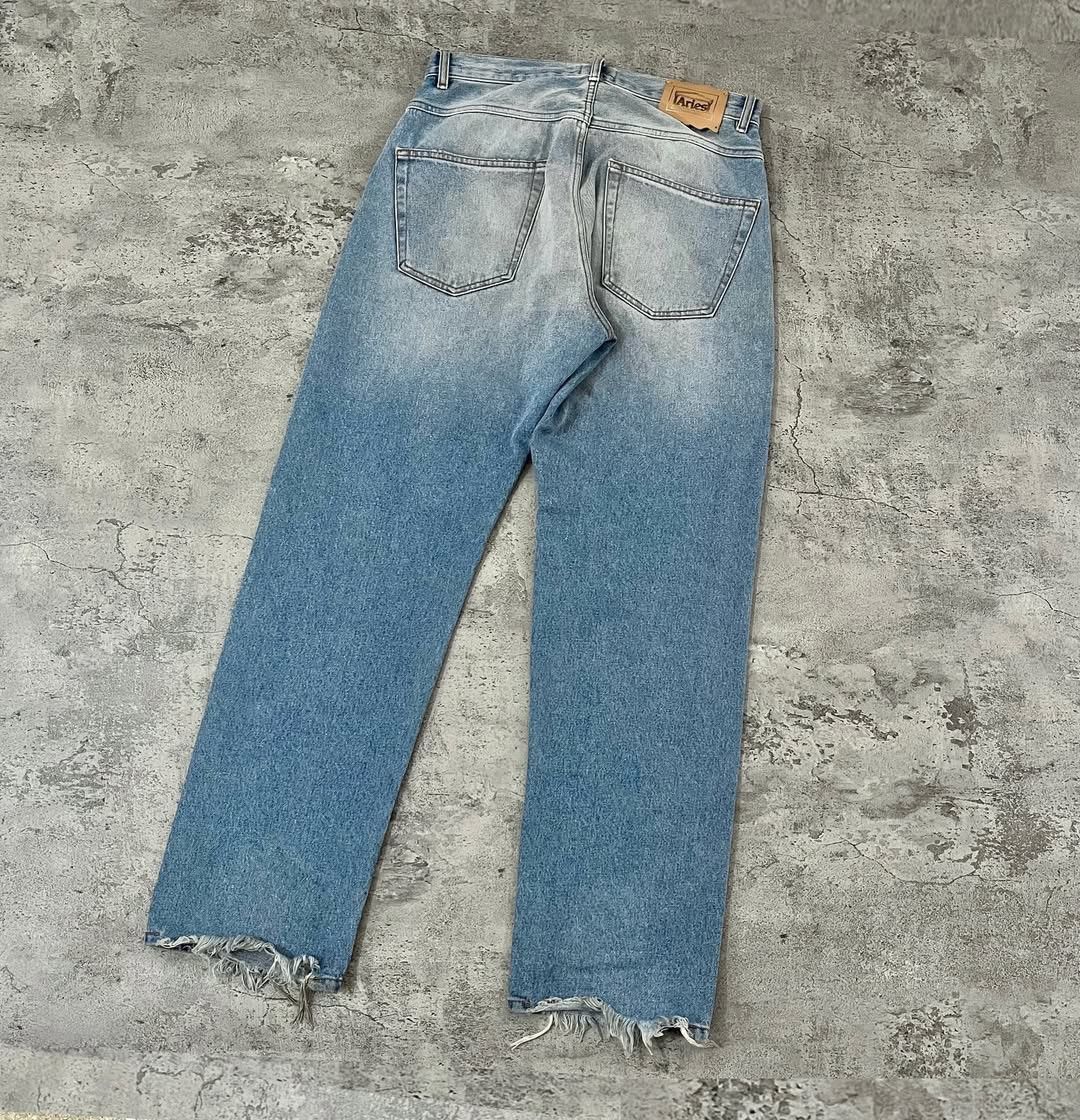 Aries Aries Arise Metal Trip Batten Jeans - Blue Size US 30 / EU 46 - 2 Thumbnail
