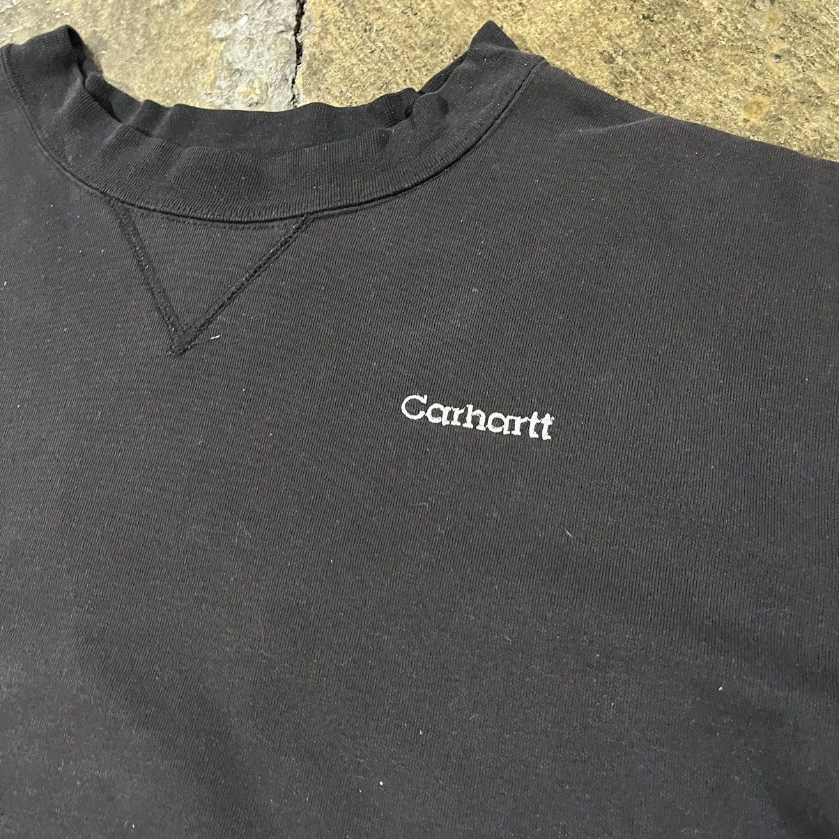 Carhartt × Vintage Crazy Vintage 90s Carhartt Crewneck Essential Workwear Size US XXL / EU 58 / 5 - 5 Thumbnail