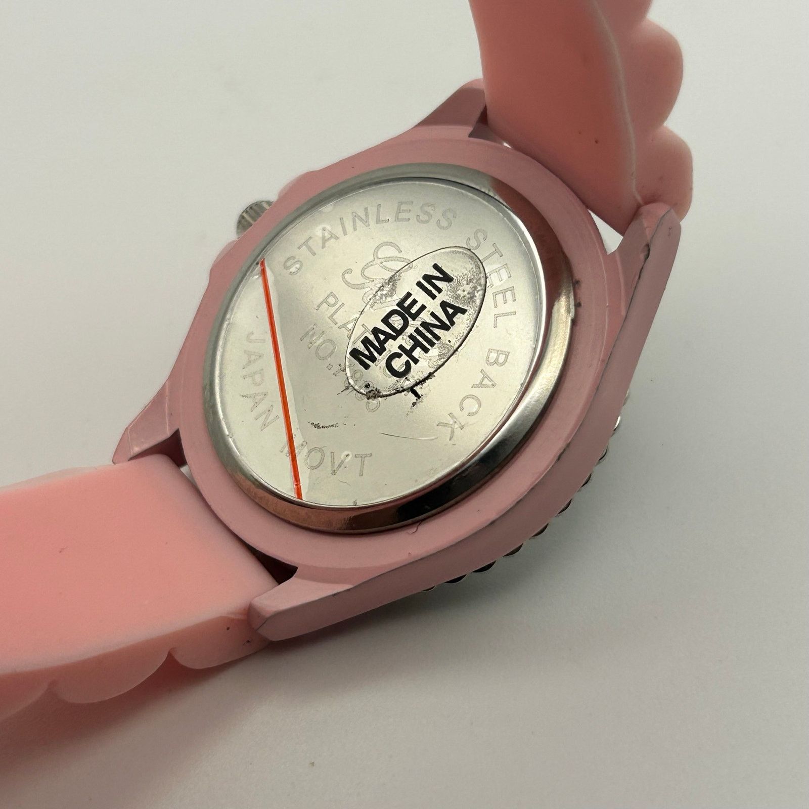 Geneva Geneva Crystal Rhinestone Breast Cancer Awareness Watch Size ONE SIZE - 6 Thumbnail