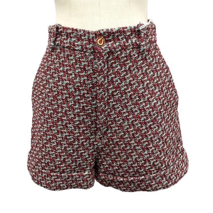 Gucci Gucci Multi Tweed Shorts Size 40 Size 27" / US 4 / IT 40 - 1 Thumbnail