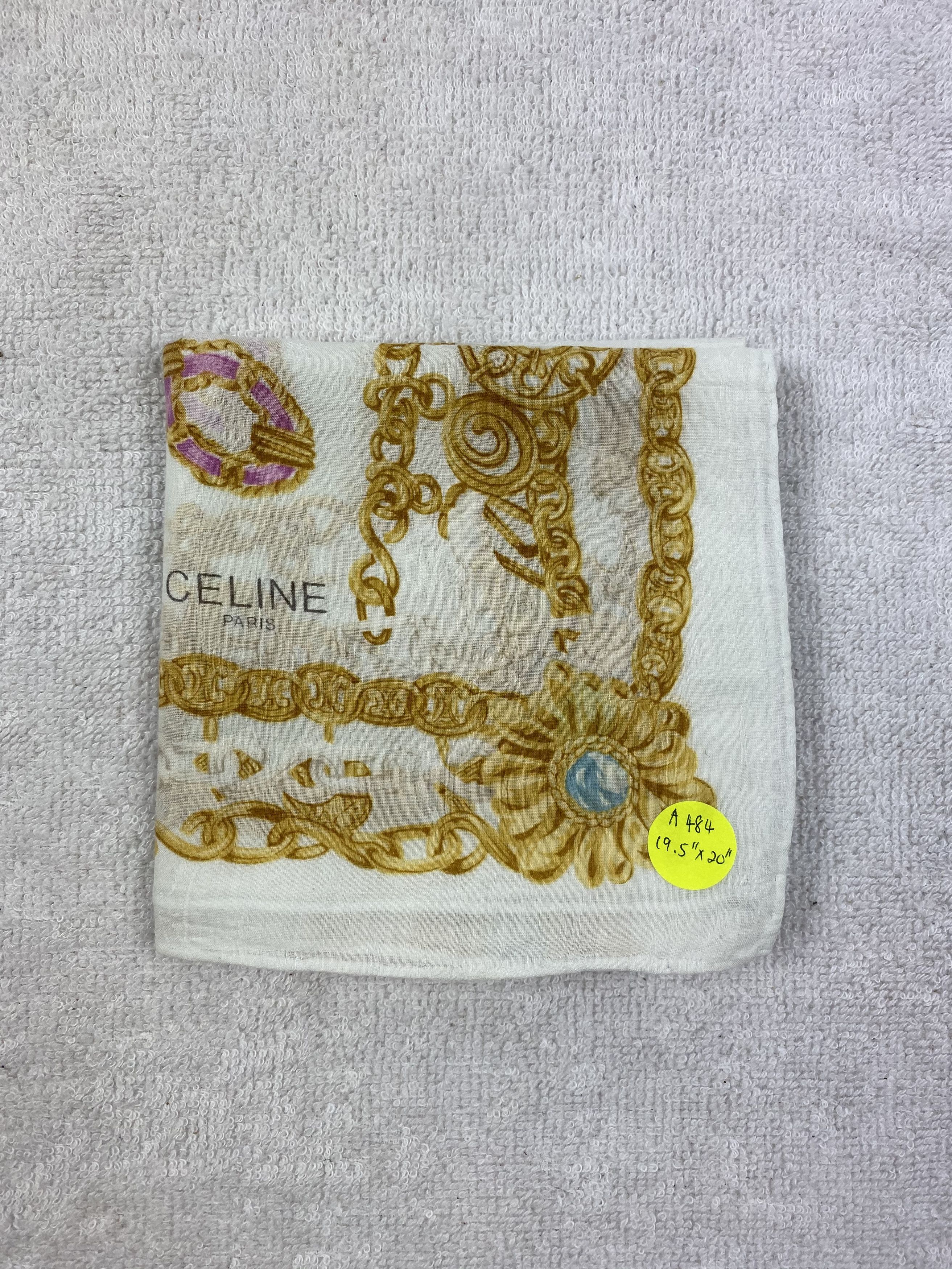 Celine Celine Handkerchief / Bandana / Neckerchief Size ONE SIZE - 6 Thumbnail
