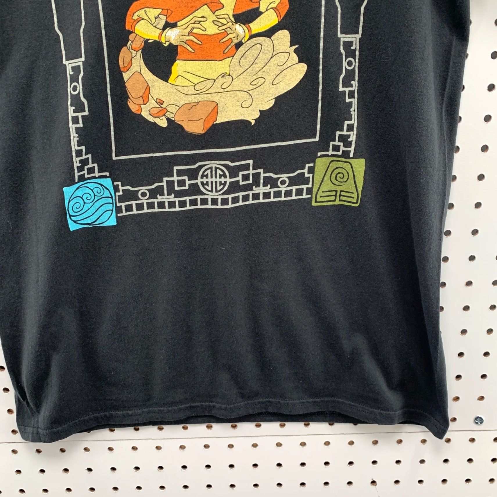 Vintage Avatar The Last Airbender Shirt Black Adult Small Movie TEE Mens Short Sleeve Crew Neck - Size US S / EU 44-46 / 1 - 7 Thumbnail