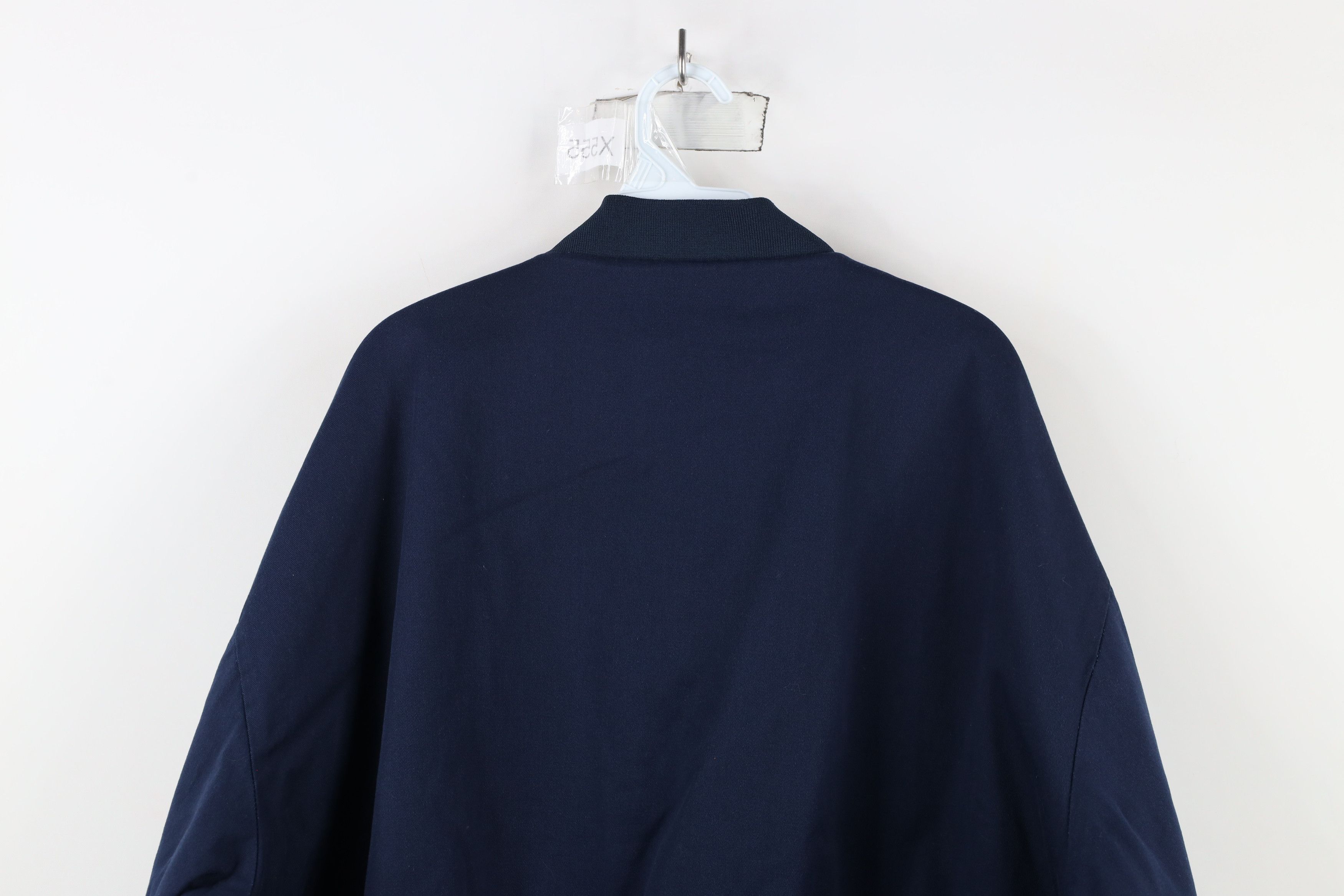 Vintage Vintage Quilted Walmart Auto Car Mechanic Bomber Jacket Blue Size US XXL / EU 58 / 5 - 12 Thumbnail