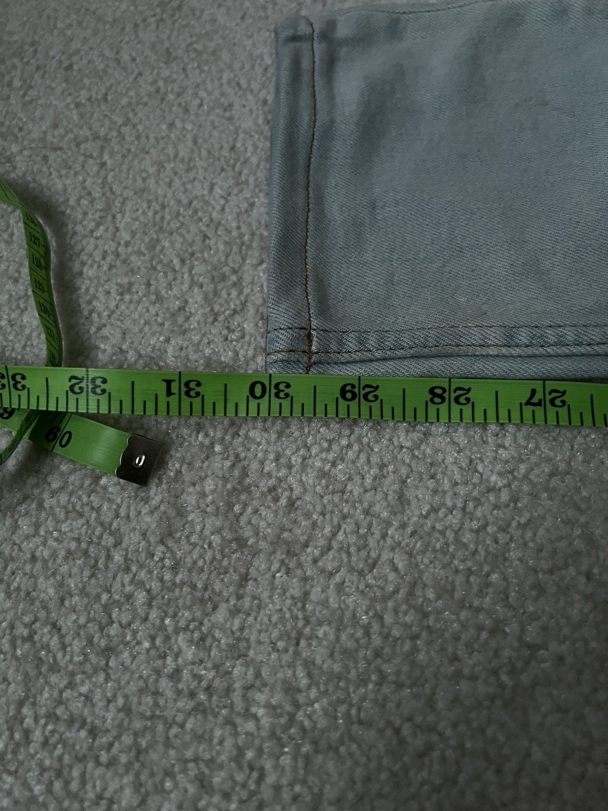 Acne Studios Acne Studios Light Blue Slim Jeans Size US 30 / EU 46 - 8 Thumbnail