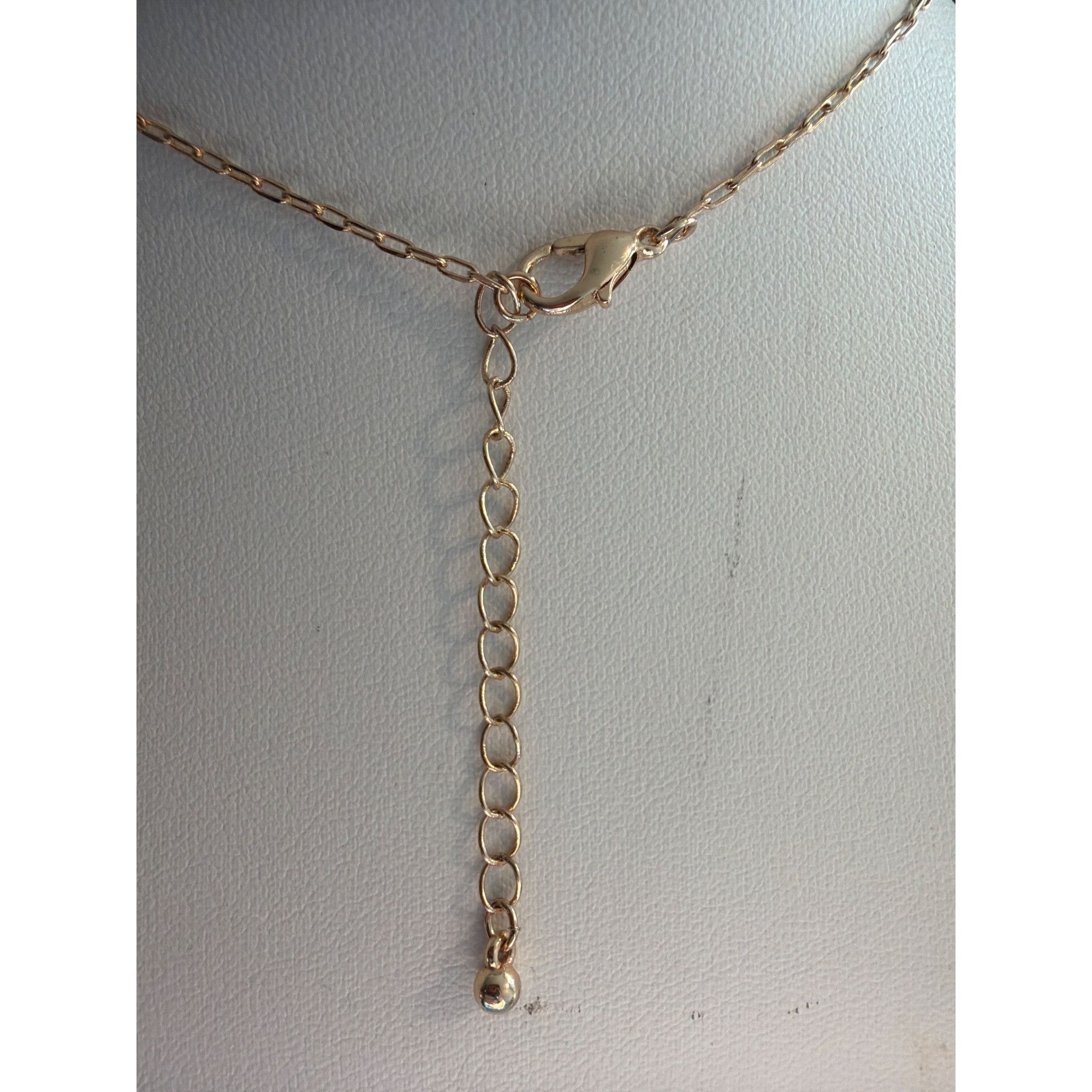 Other Cancer Zodiac Gold Tone Necklace Adjustable Chain 2.98g Mini Size ONE SIZE - 4 Thumbnail