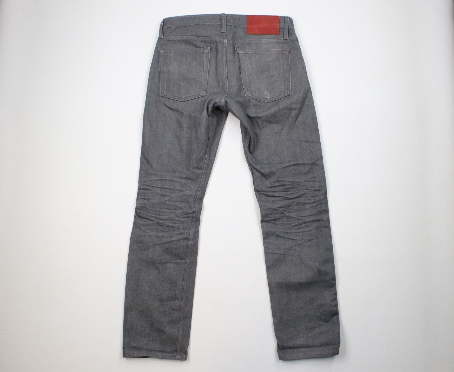 Naked & Famous × Vintage Naked & Famous Fly Weird Guy Selvedge Denim Jeans Gray Size ONE SIZE - 8 Thumbnail