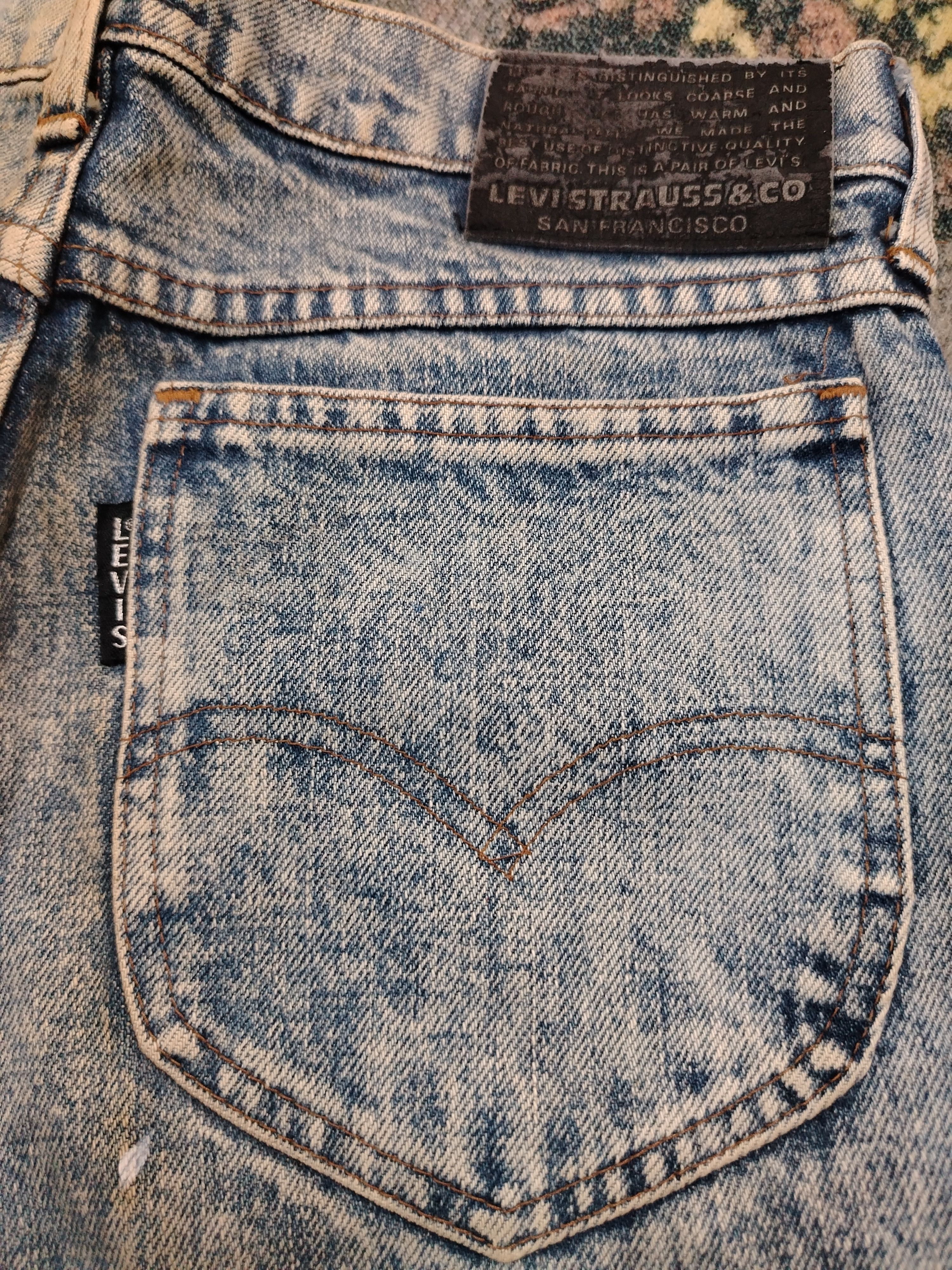 Levi's Vintage 80s levis acid wash Size US 30 / EU 46 - 9 Thumbnail