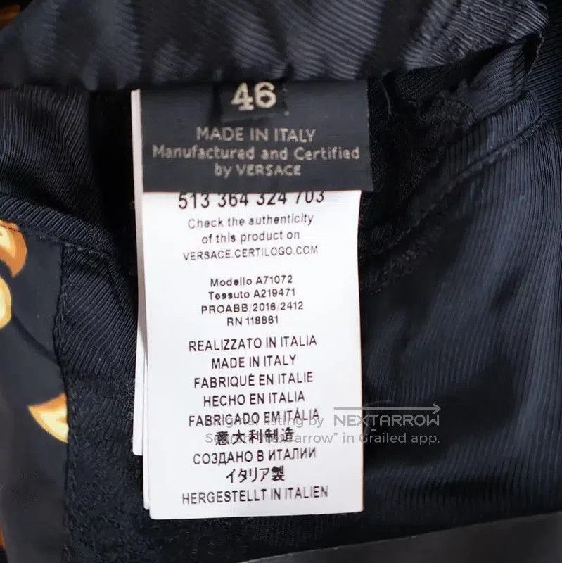 Versace Versace Spring Autumn Multicolor Bomber Jacket . Size US S / EU 44-46 / 1 - 7 Thumbnail