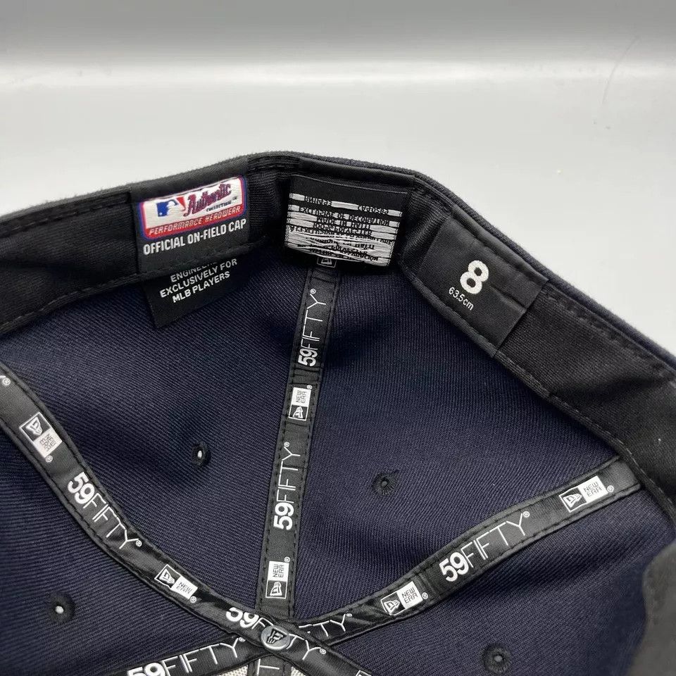 New Era Cleveland Indians Guardians Hat Men 8 Fitted Cap New Size ONE SIZE - 6 Thumbnail
