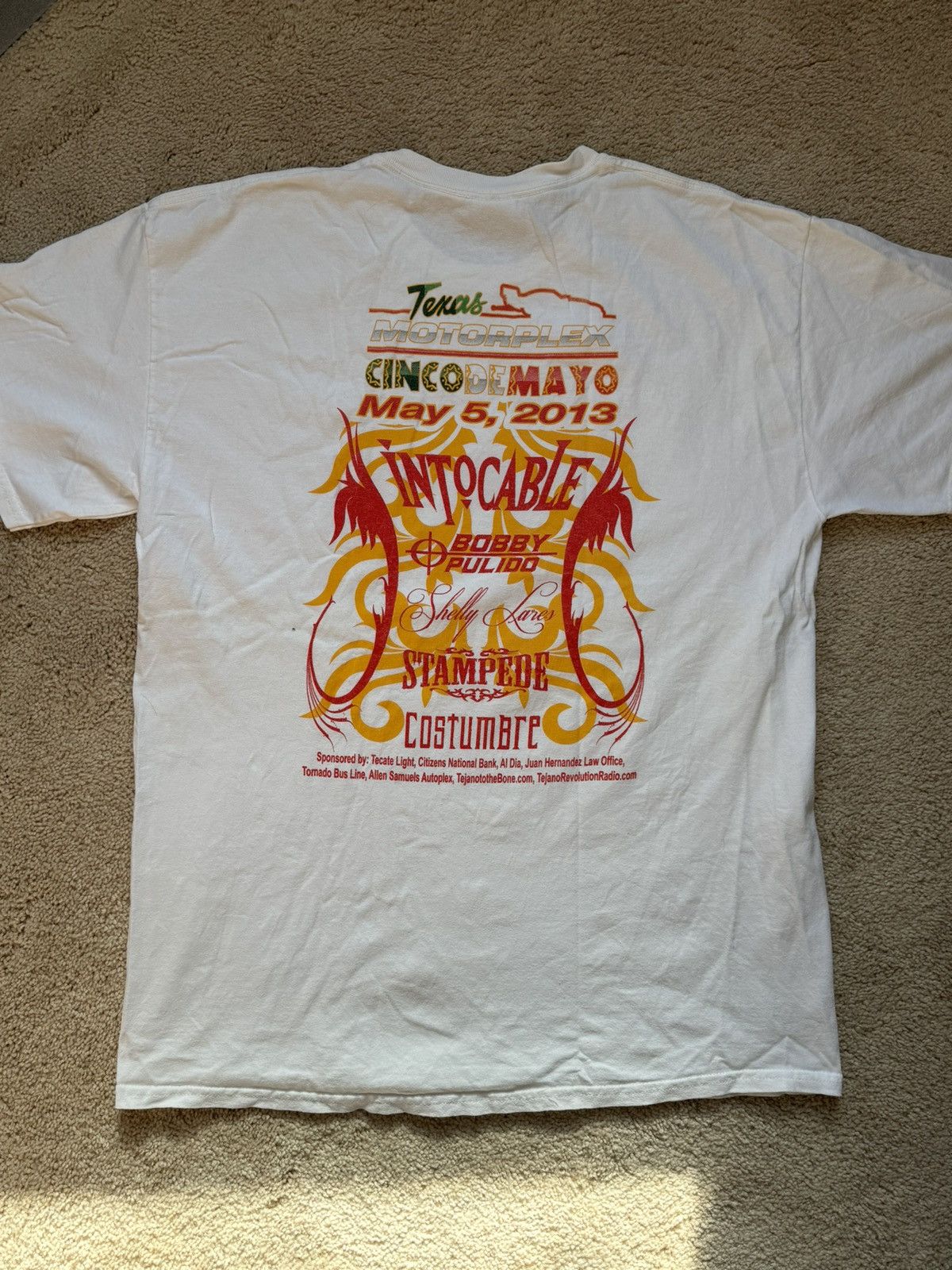 Vintage Vintage Cinco De Mayo Shirt White Large Size US L / EU 52-54 / 3 - 1 Thumbnail