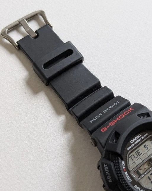 G Shock Casio G-Shock G-9100-1JF Gulfman Rust Resistant Solar Watch Size ONE SIZE - 5 Thumbnail