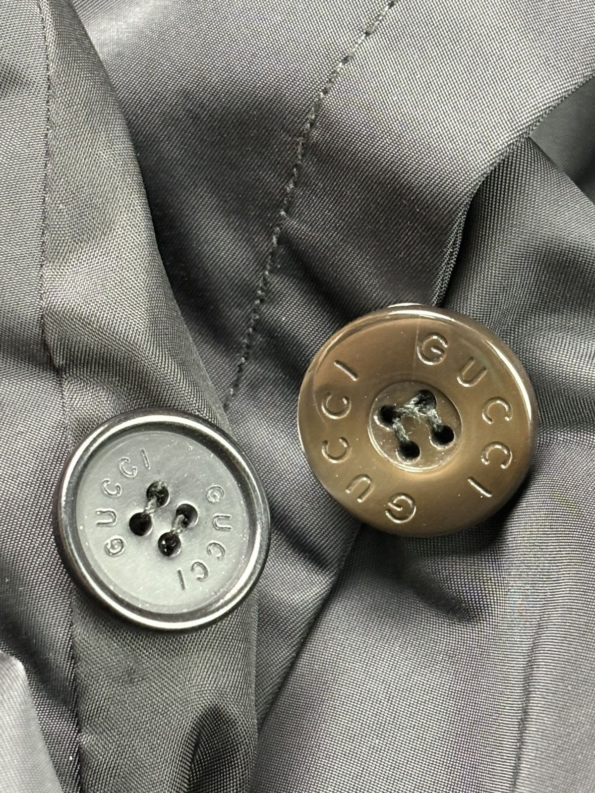 Gucci 1995 Gucci Tom Ford Nylon Trench Coat Size XS / US 0-2 / IT 36-38 - 8 Thumbnail