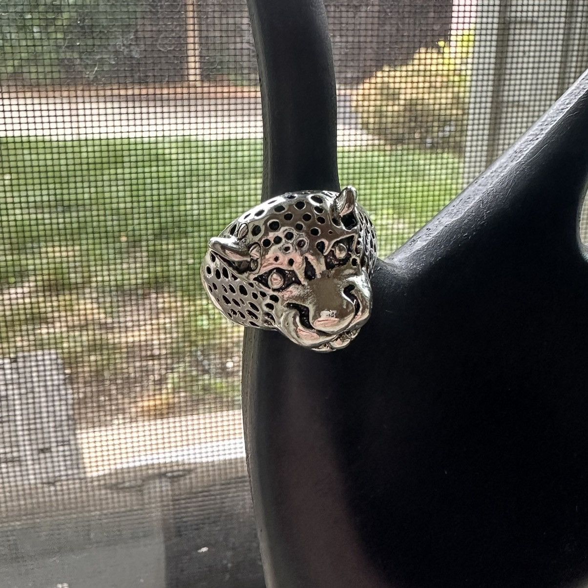 Jewelry JAGUAR RING // SIZE 12 // SILVER STEEL Size ONE SIZE - 1 Thumbnail