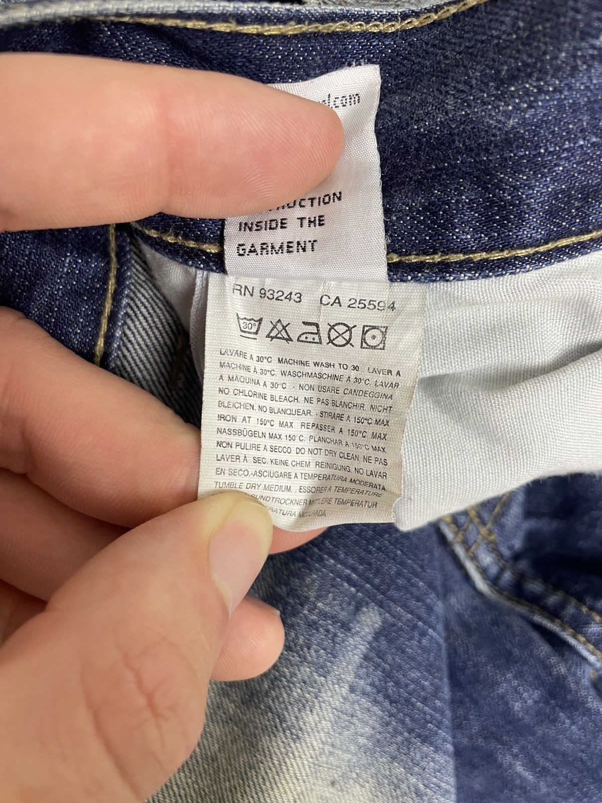 Diesel Vintage Diesel jeans Size US 34 / EU 50 - 11 Thumbnail