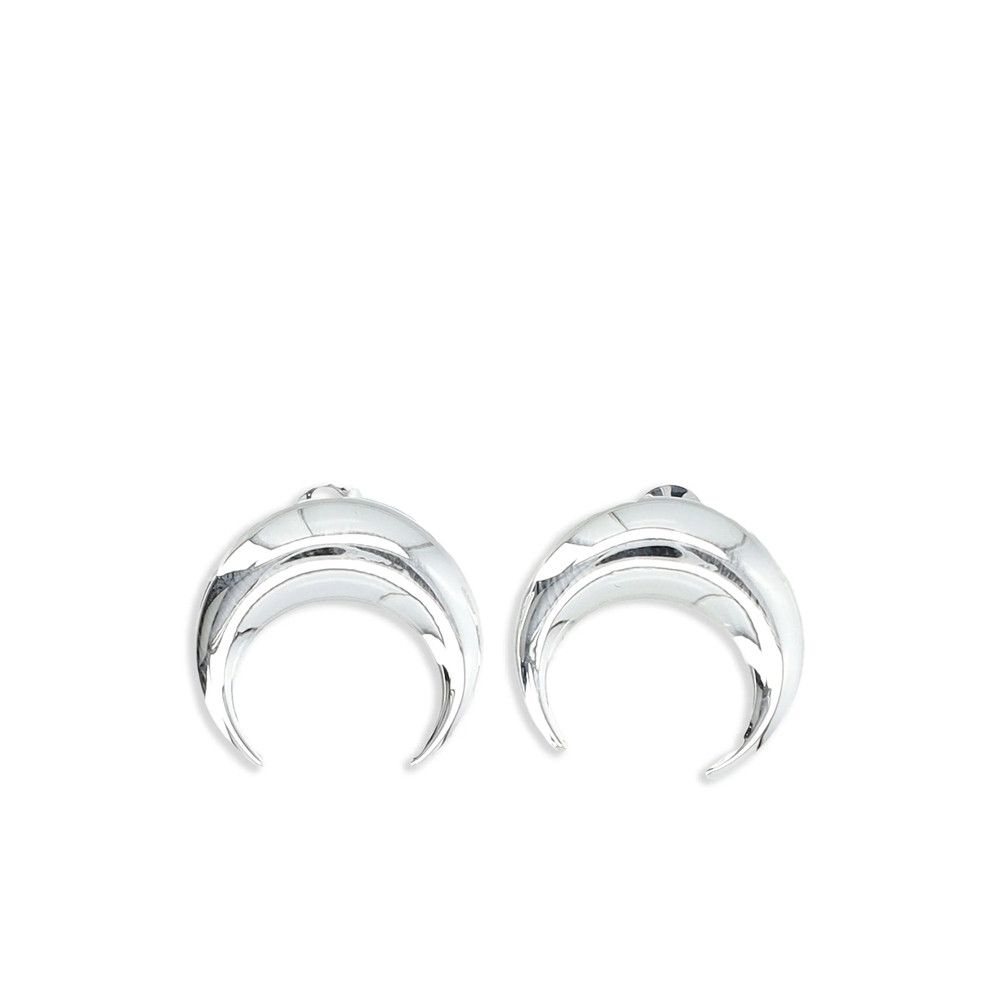 Marine Serre Marine Serre SILVER Earrings Size ONE SIZE - 1 Thumbnail
