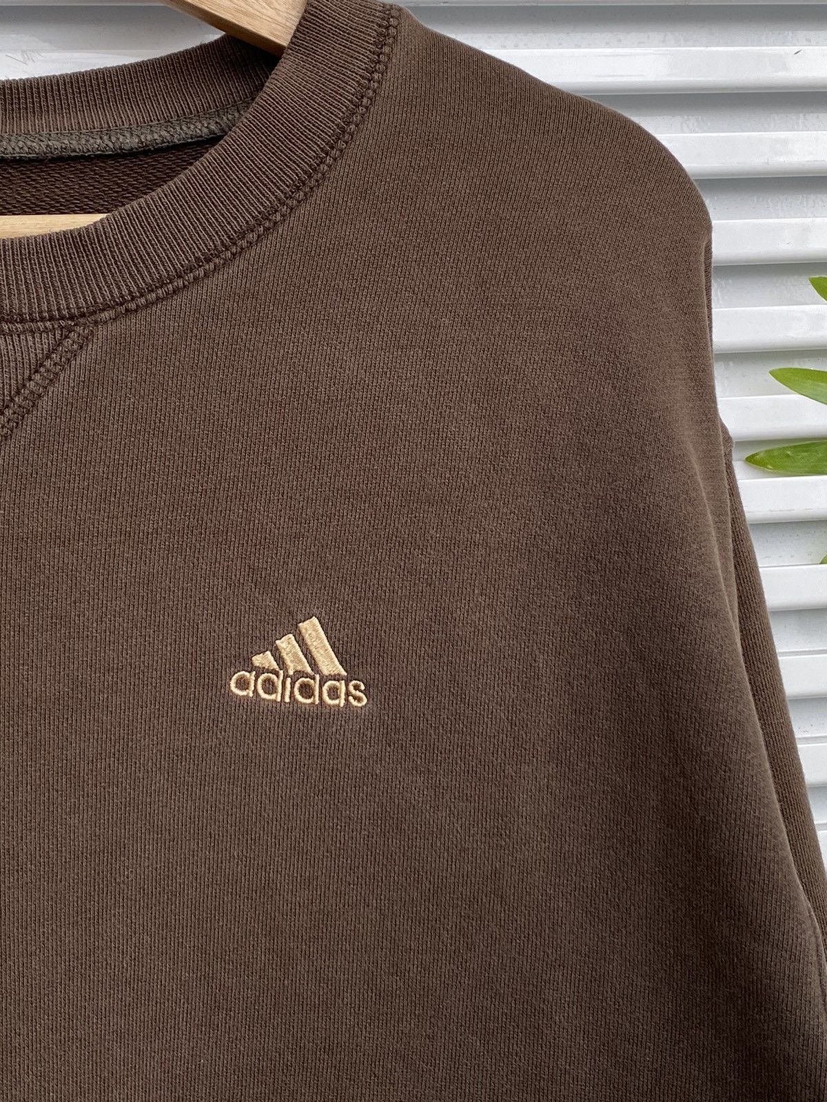 Adidas Vintage Adidas Brown Travis Flacko Scott Crewneck Size US XL / EU 56 / 4 - 3 Thumbnail