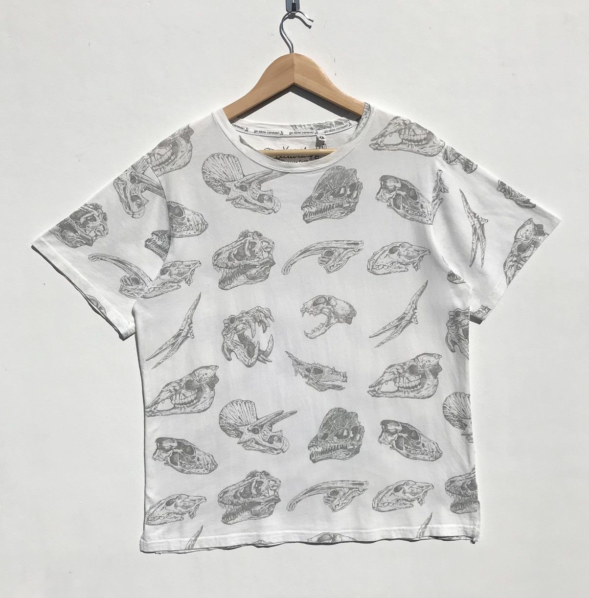 go slow caravan Go Slow Caravan Dinosaur Full Print Tee Go Slow Caravan Size US M / EU 48-50 / 2 - 1 Thumbnail