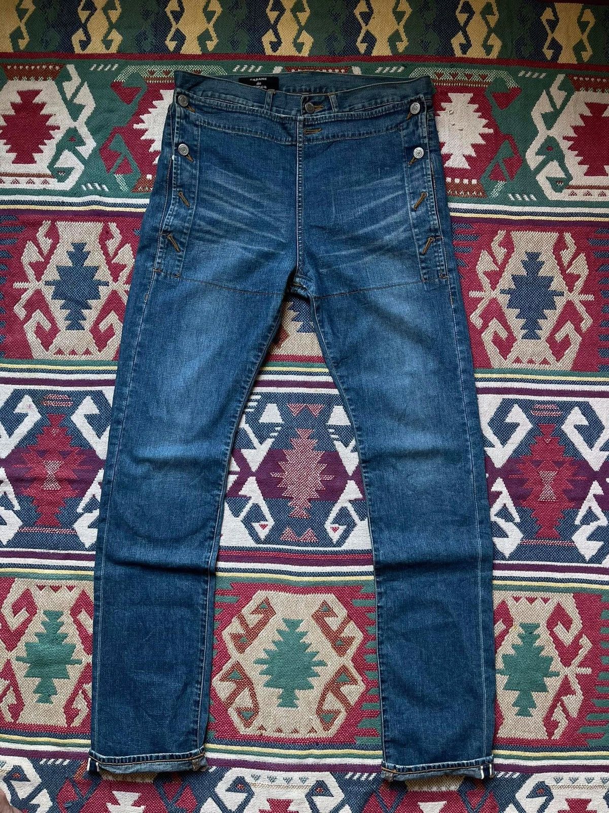 Kapital 💥CabAne dE zuCca Designer SelVedge Denim ✨✨ Size US 32 / EU 48 - 1 Thumbnail