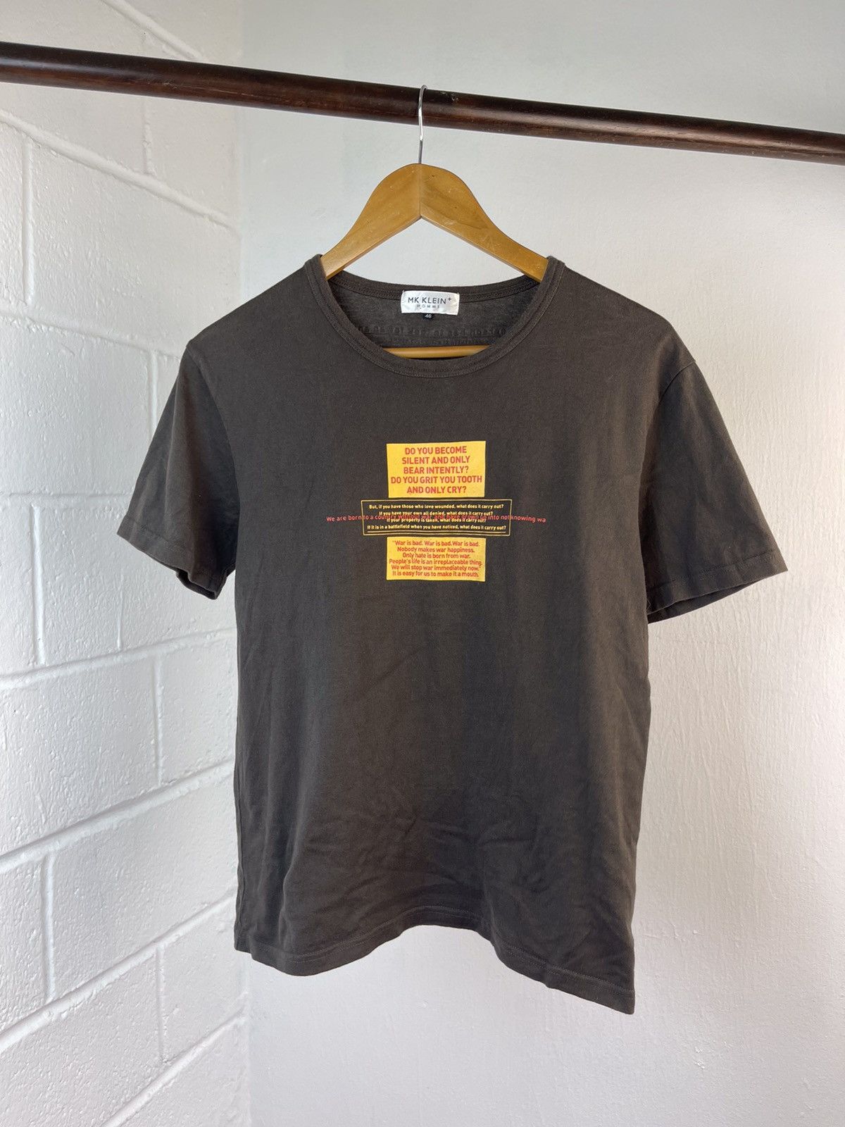 Mk Klein Homme WAR poen Tee