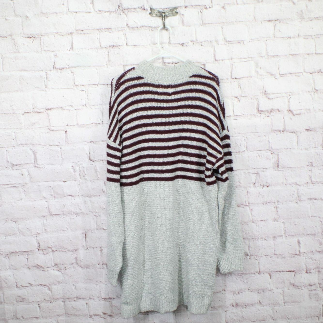 Volcom Volcom Women's Cold Daze Short Sweater Dress Striped Size M / US 6-8 / IT 42-44 - 6 Thumbnail