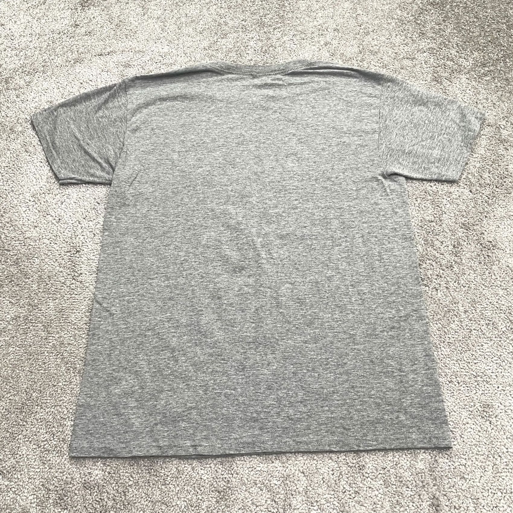 Disney Disney Mickey Mouse Womens Graphic Tee Medium Gray Short Sleeve Crewneck Cotton Size 32" / US 10 / IT 46 - 3 Thumbnail