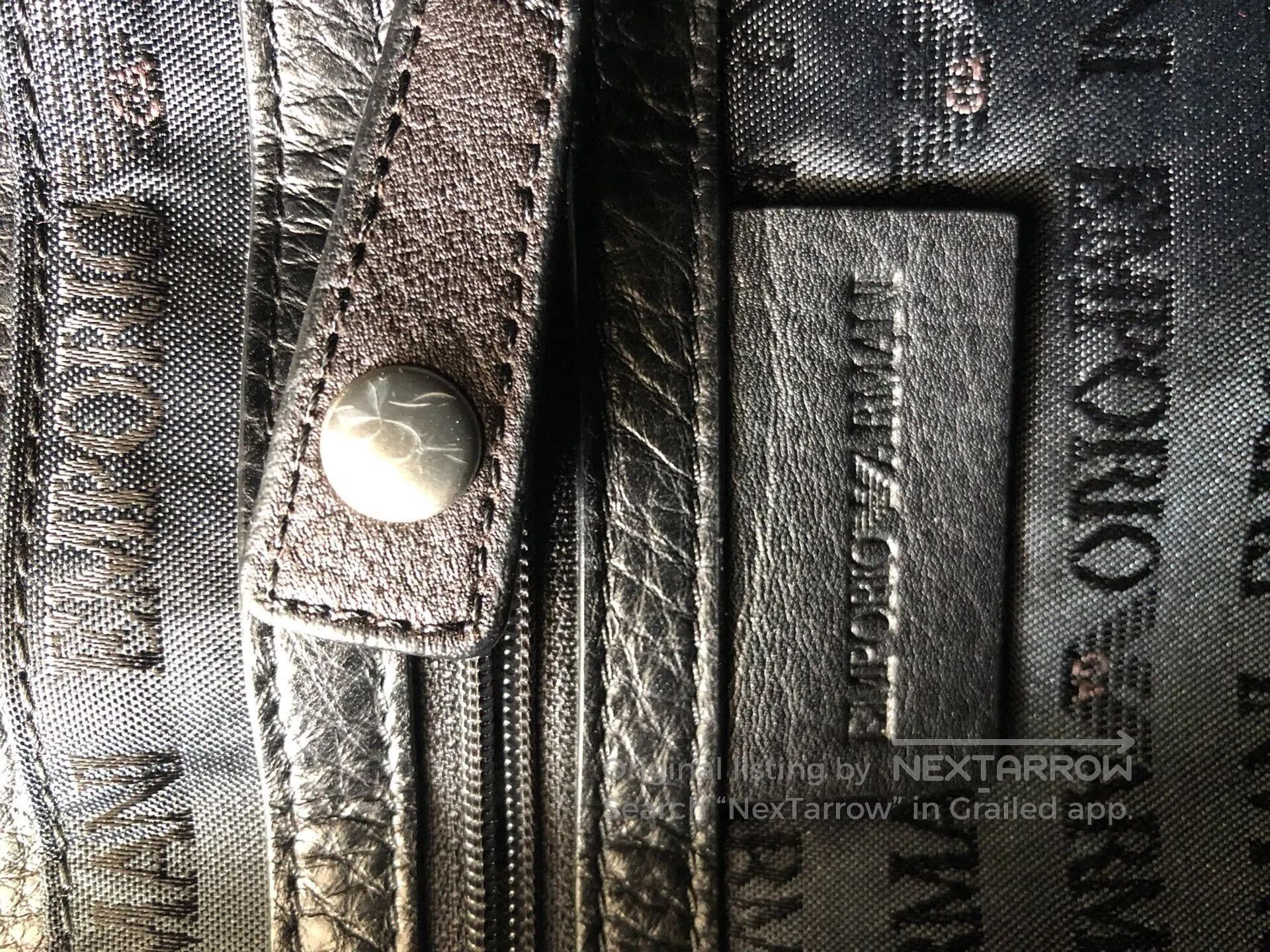 Armani Emporio Armani Commemorative Calfskin Shoulder Bag. Size ONE SIZE - 8 Thumbnail